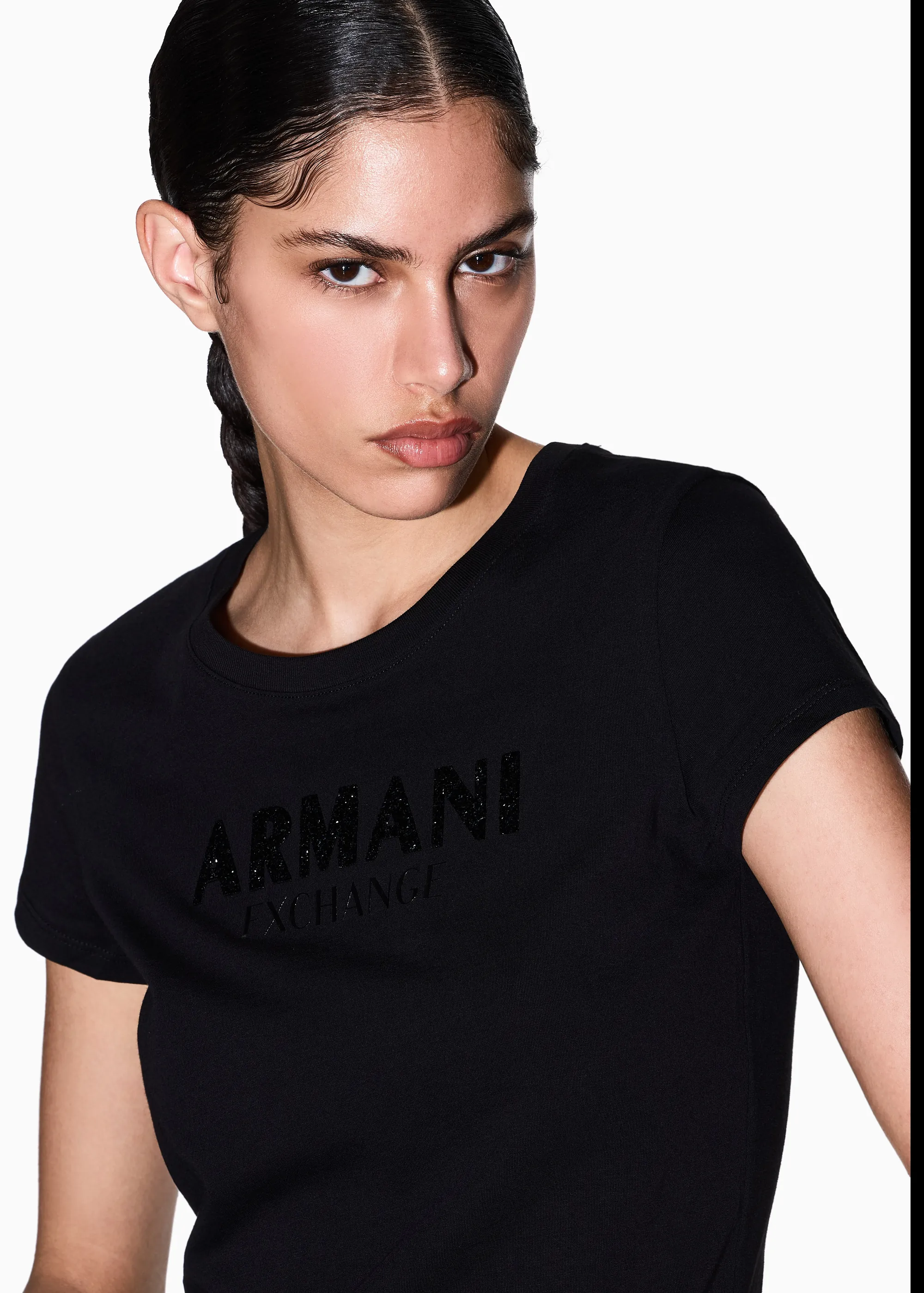 Armani Exchange T-Shirt Nero Xw002106Af10356 175242