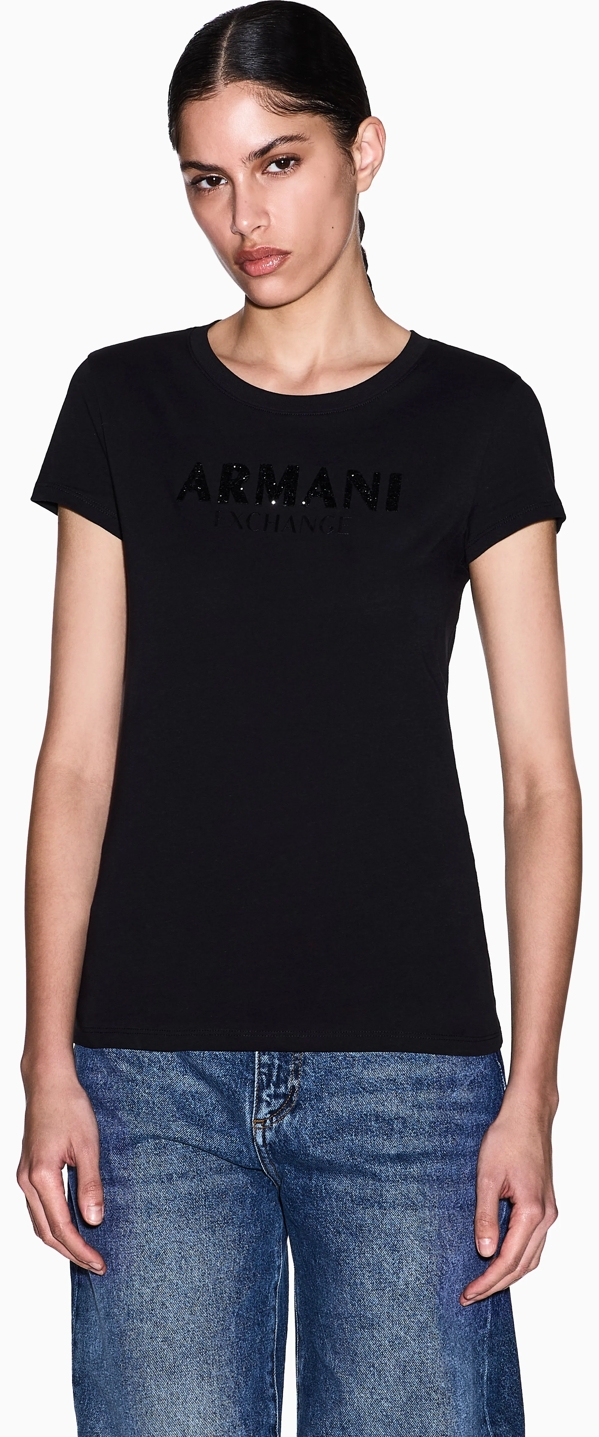 Armani Exchange T-Shirt Nero Xw002106Af10356 175243