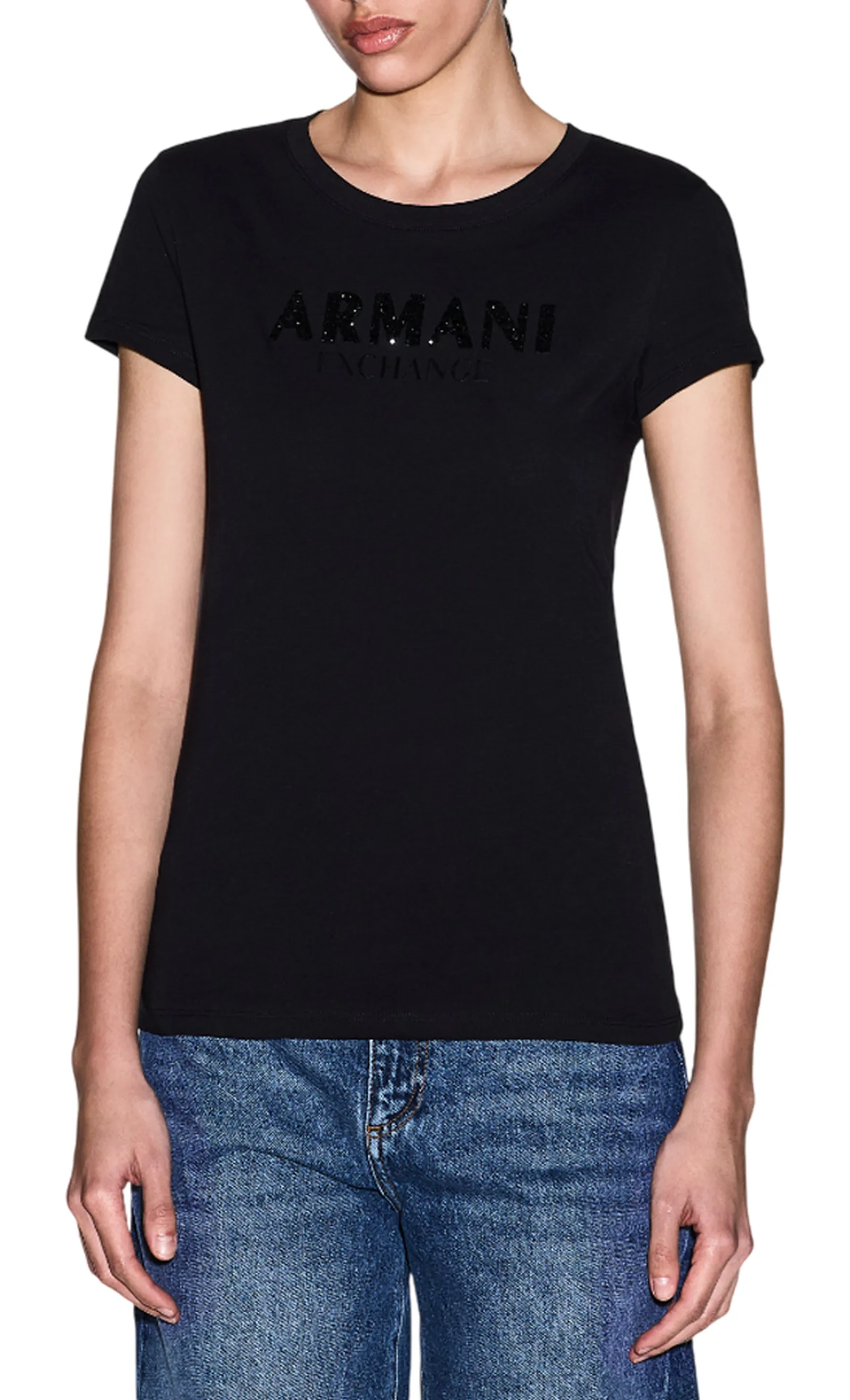Armani Exchange T-Shirt Nero Xw002106Af10356 175820