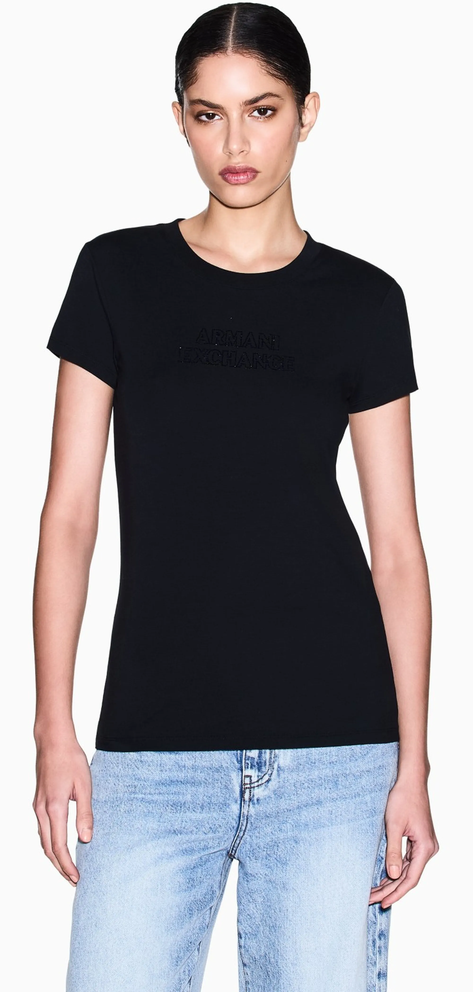 Armani Exchange T-Shirt Nero Xw002293Af17173 175248