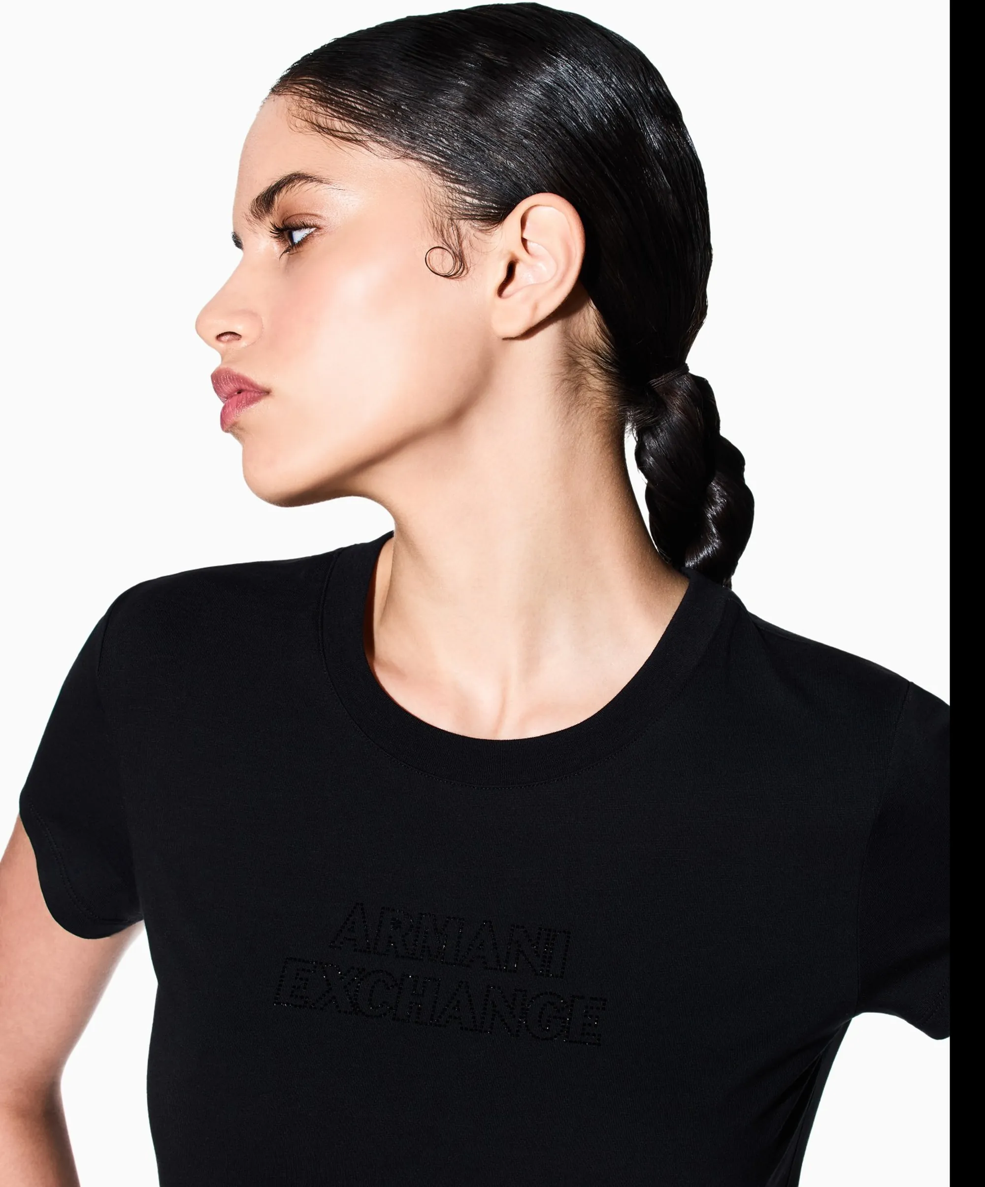 Armani Exchange T-Shirt Nero Xw002293Af17173 175250