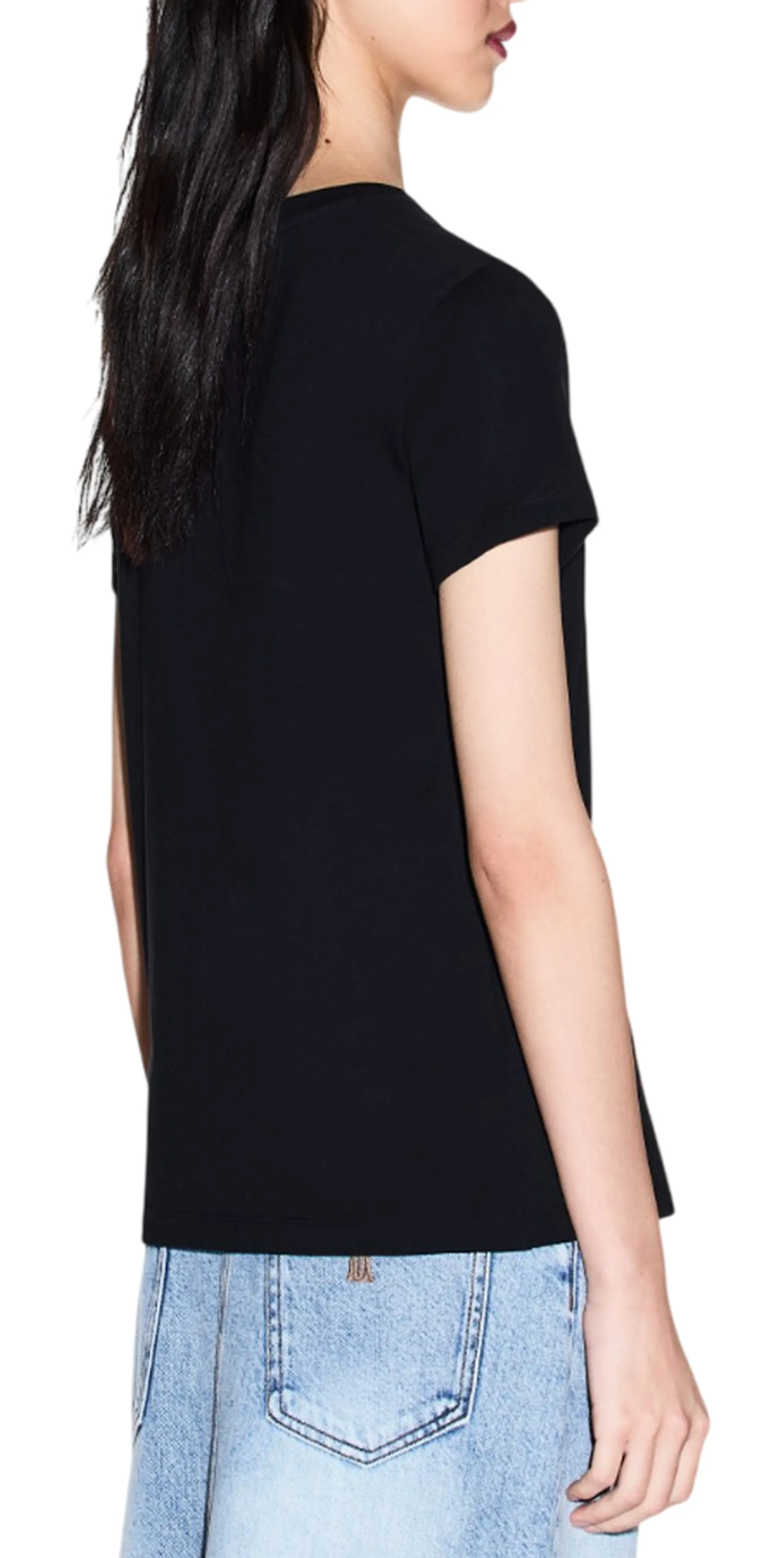 Armani Exchange T-Shirt Nero Xw002294Af17172 175796