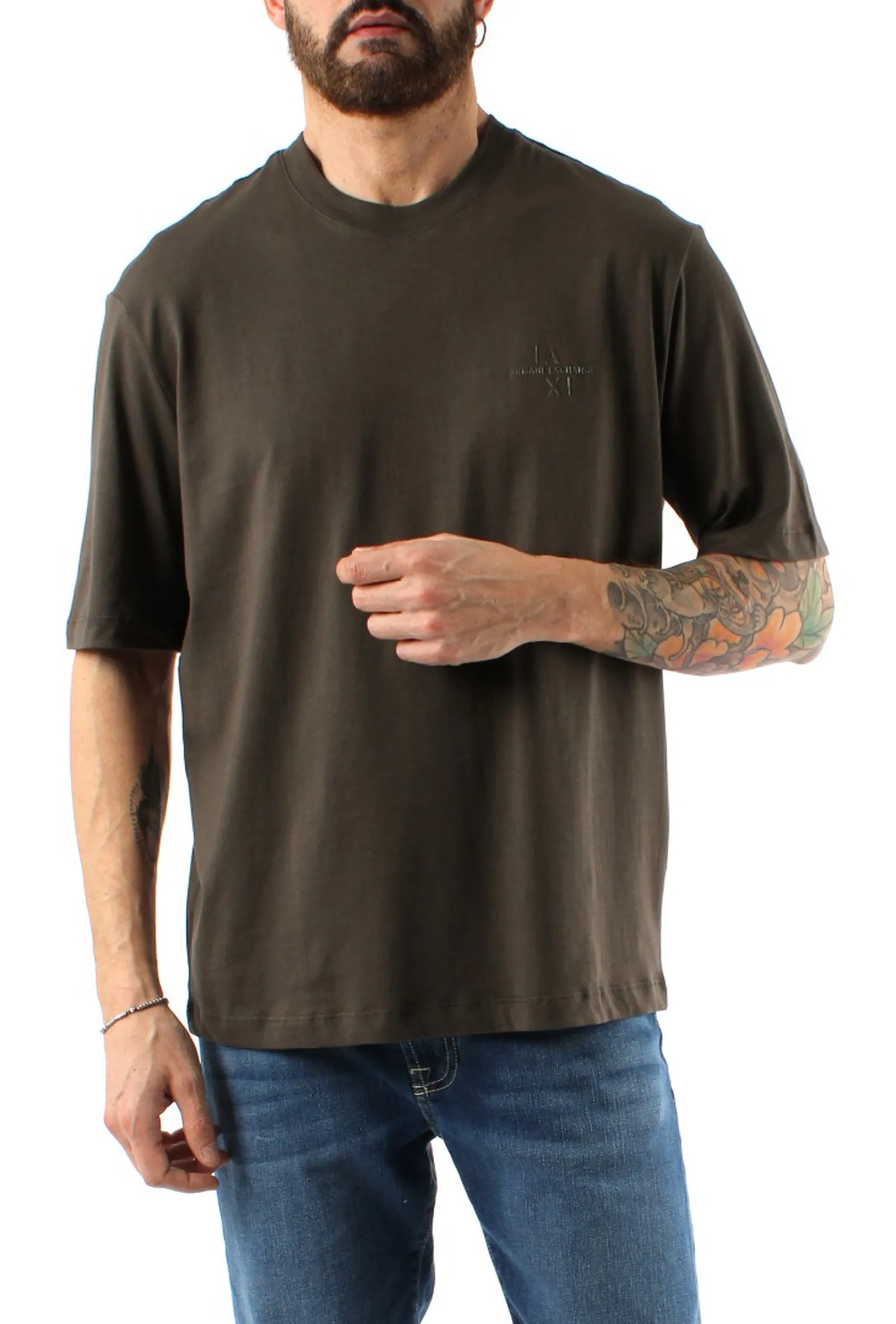 Armani Exchange T-Shirt Verde Xm000763Af12308 144044