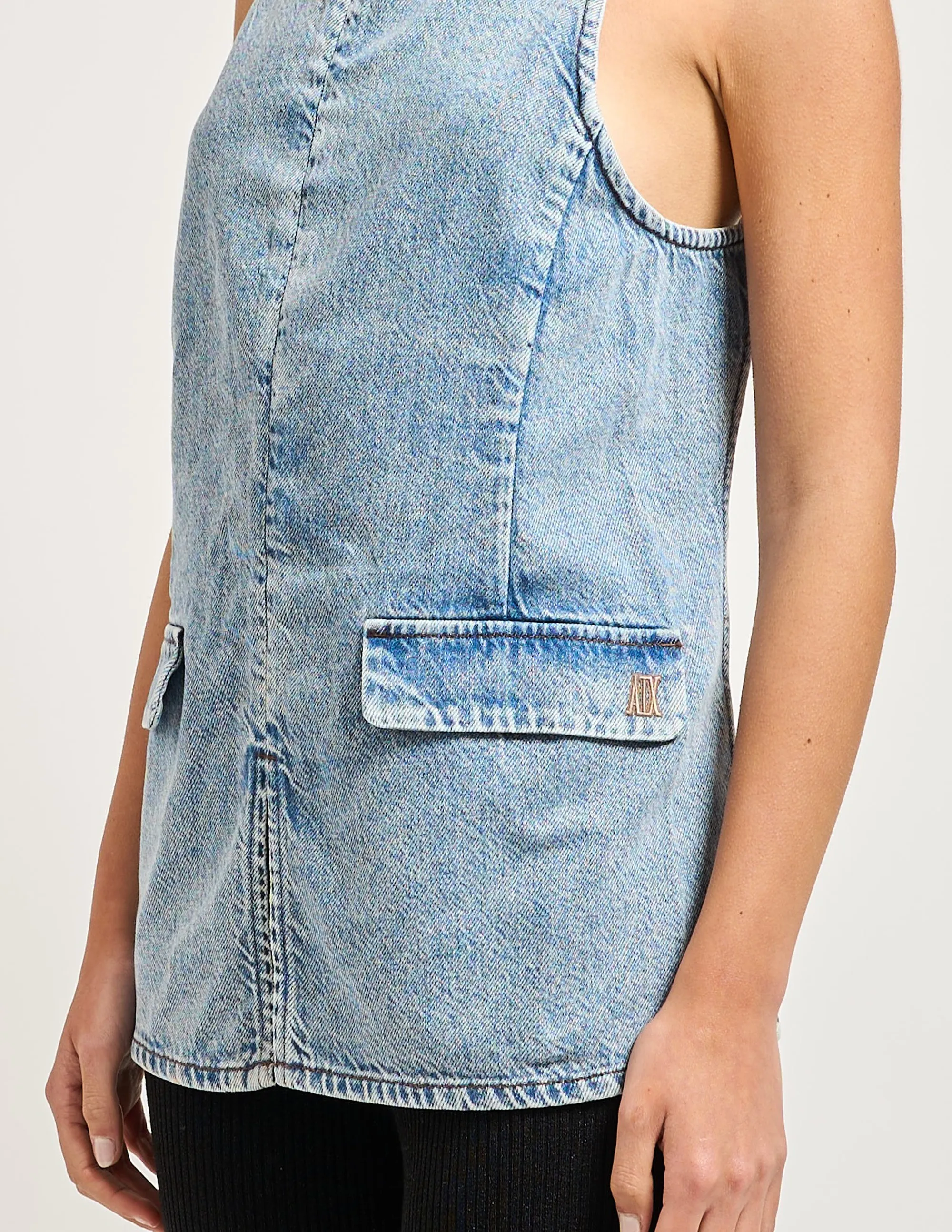 Armani Exchange Top Denim Xw002844Af21338 175298