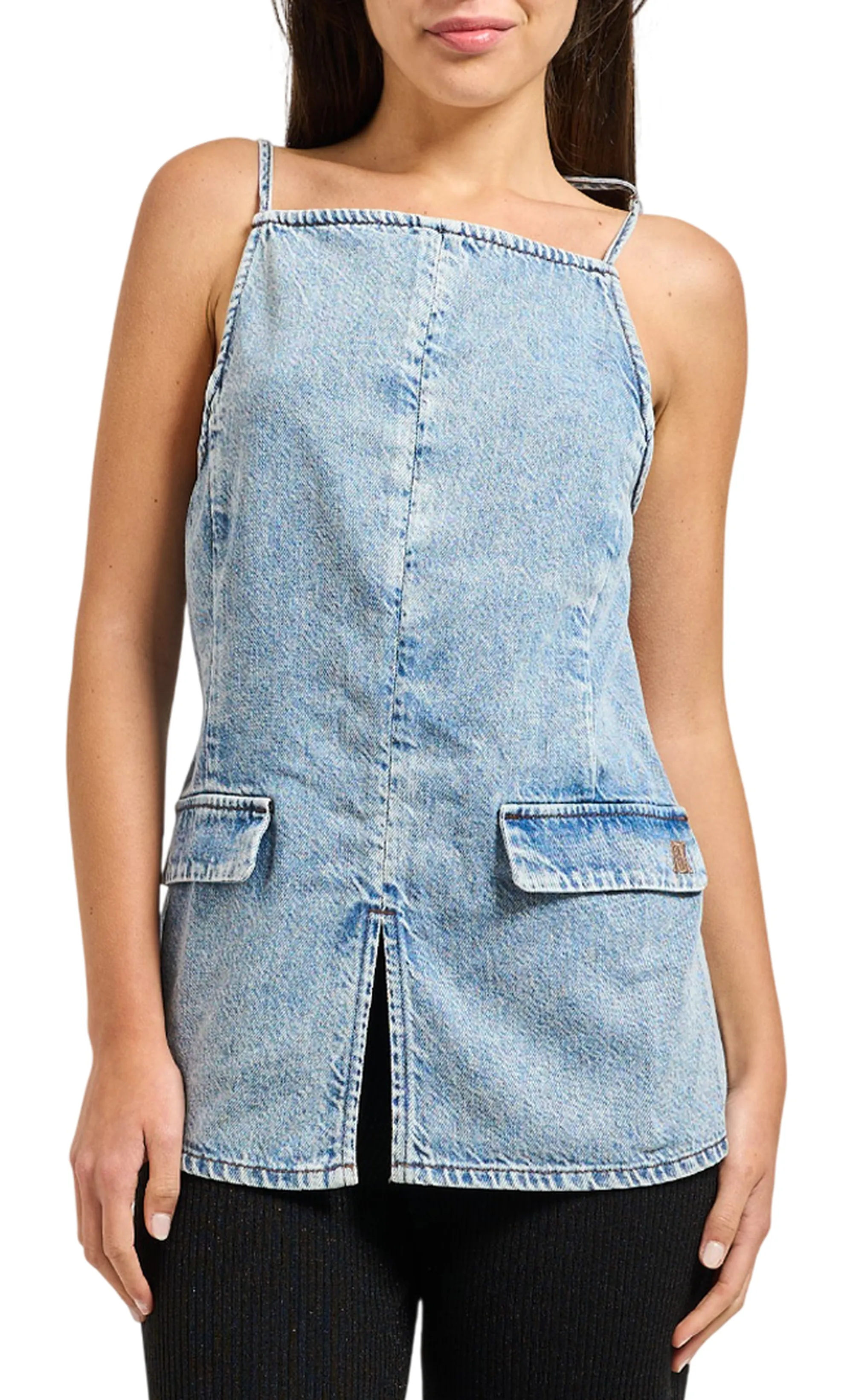 Armani Exchange Top Denim Xw002844Af21338 175766