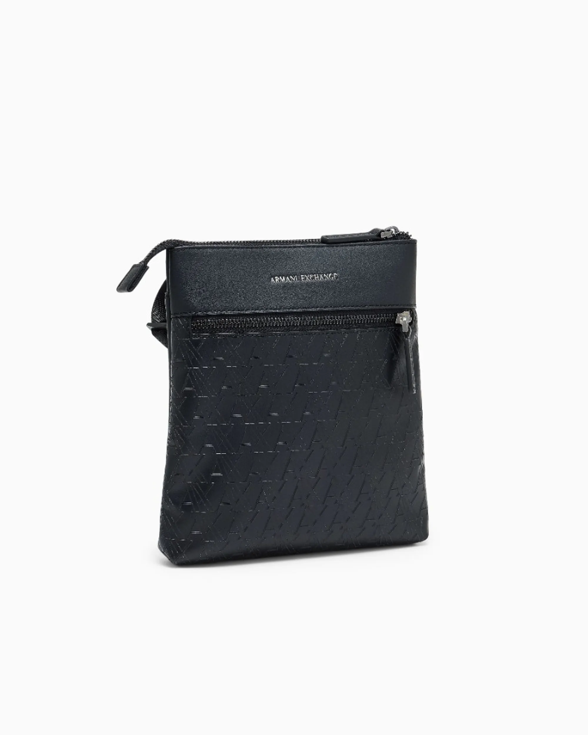 Armani Exchange B'Flat Shoulder Strap With Printed Logo And Front Pocket' Black Xm003582Af26662 194100