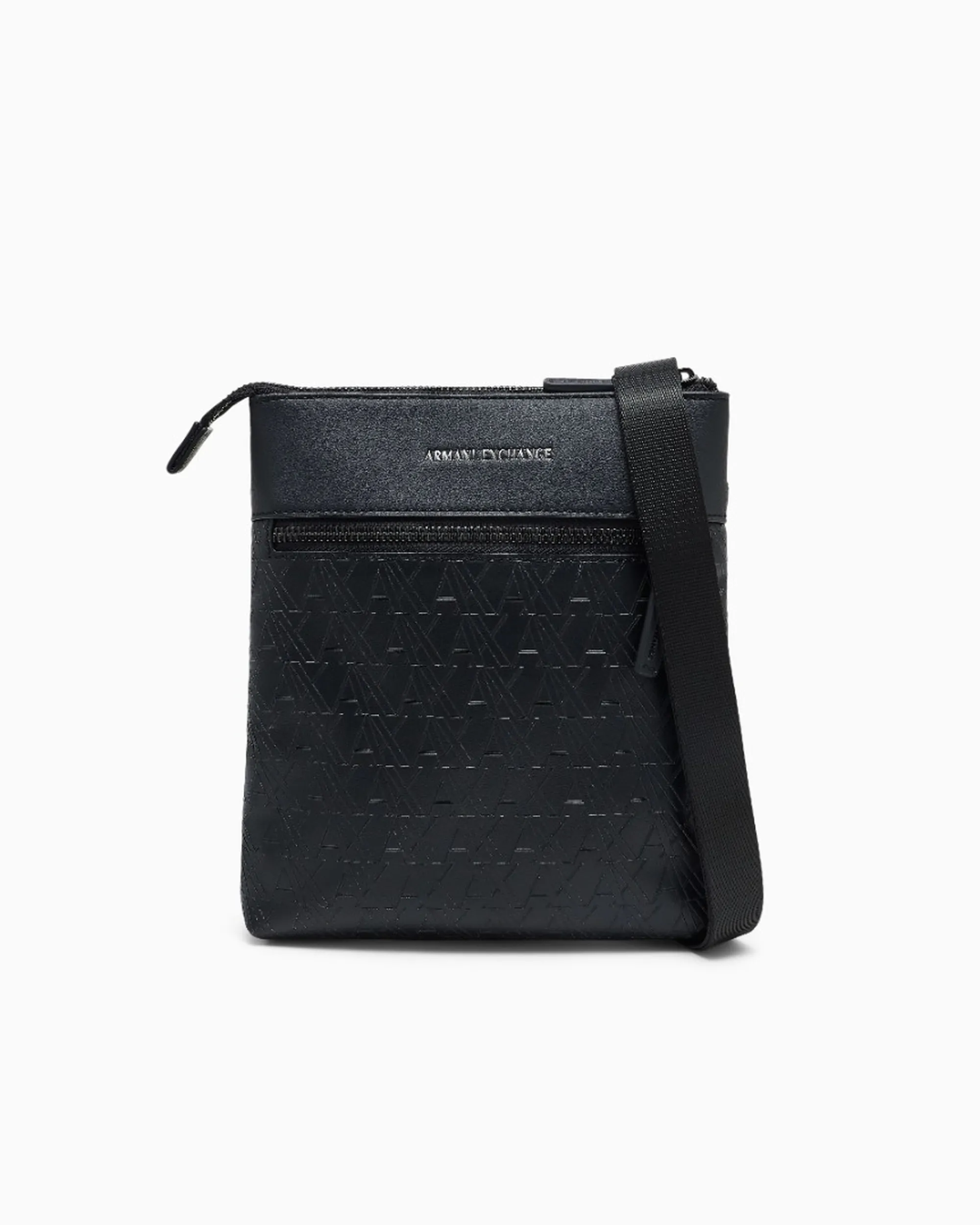 Armani Exchange B'Flat Shoulder Strap With Printed Logo And Front Pocket' Black Xm003582Af26662 194102