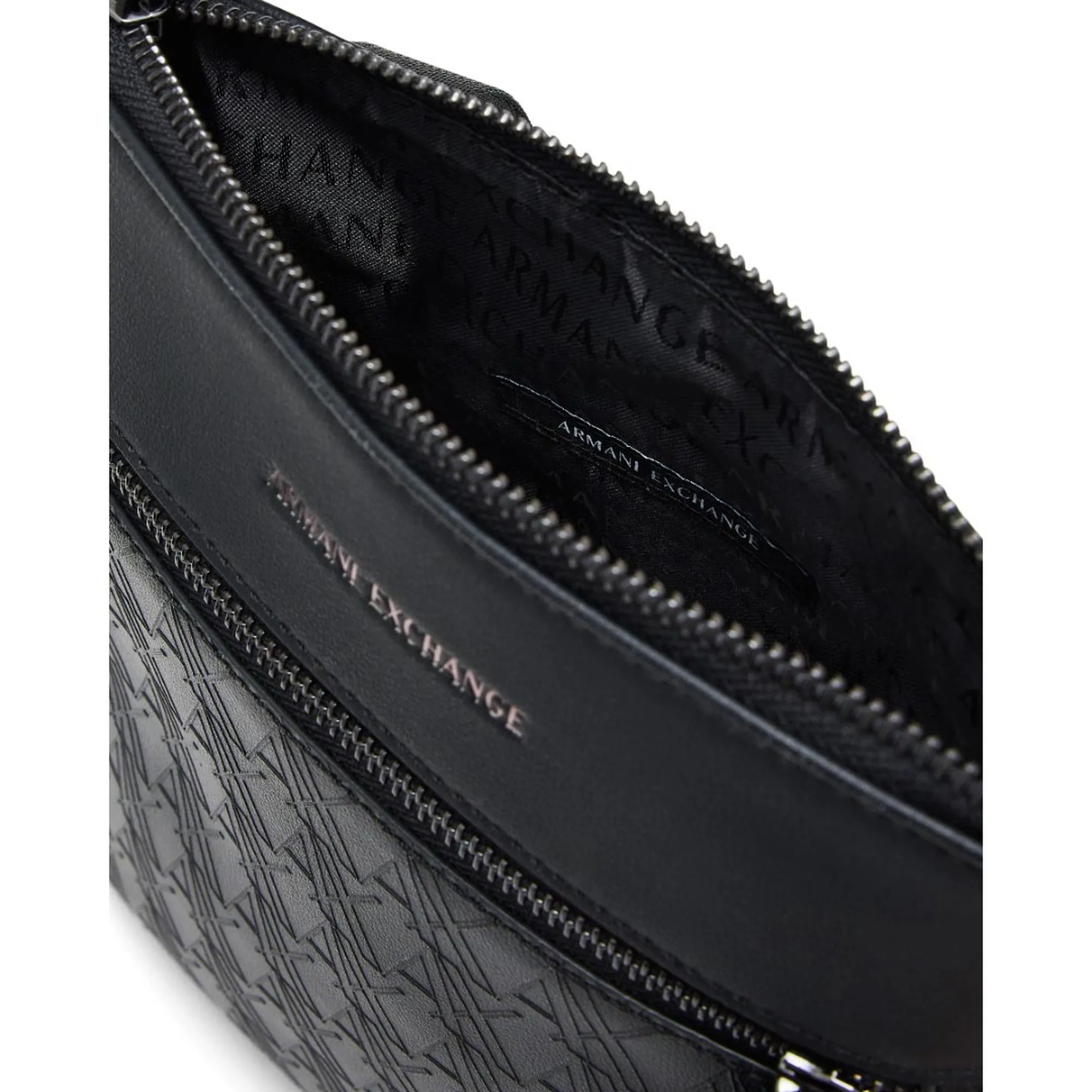 Armani Exchange Tracolla Piatta Con Logo Impresso E Tasca Frontale Nero Xm003582Af26662 194675
