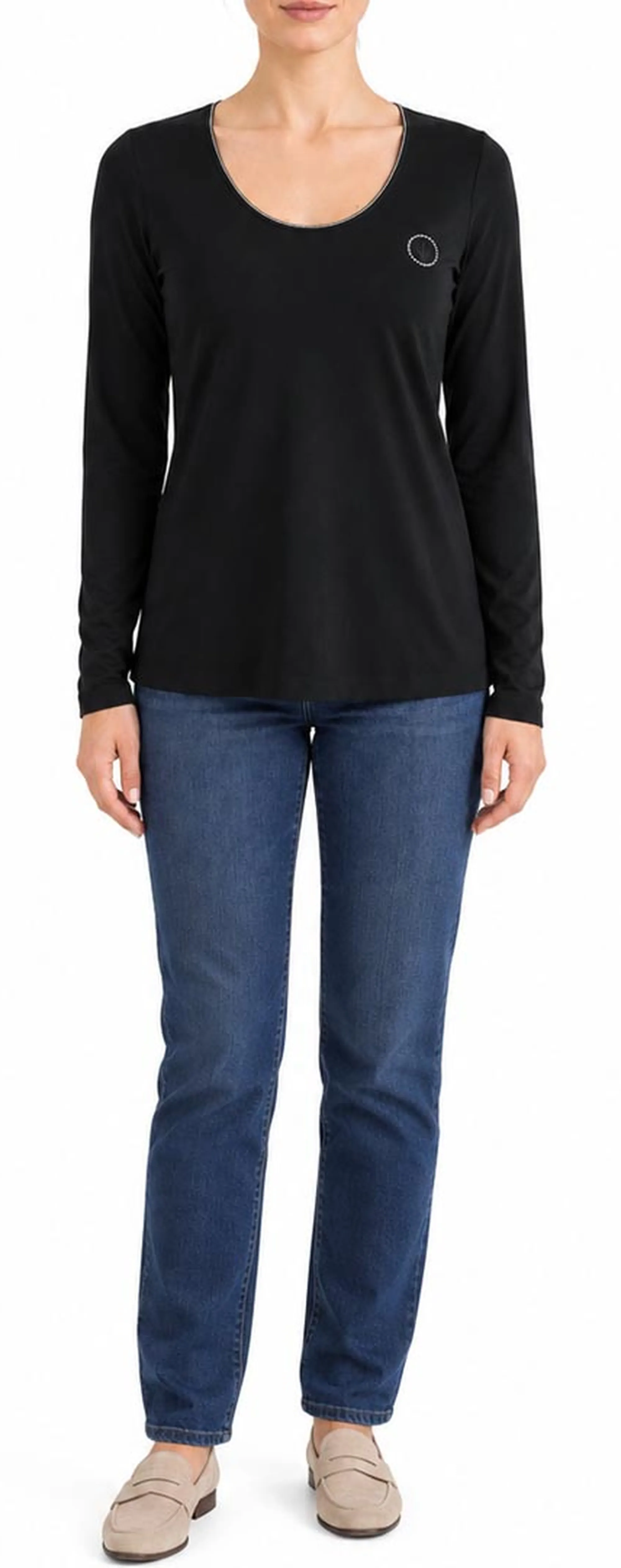 Armani Jeans T-Shirt Nero B5M32Lk 198264