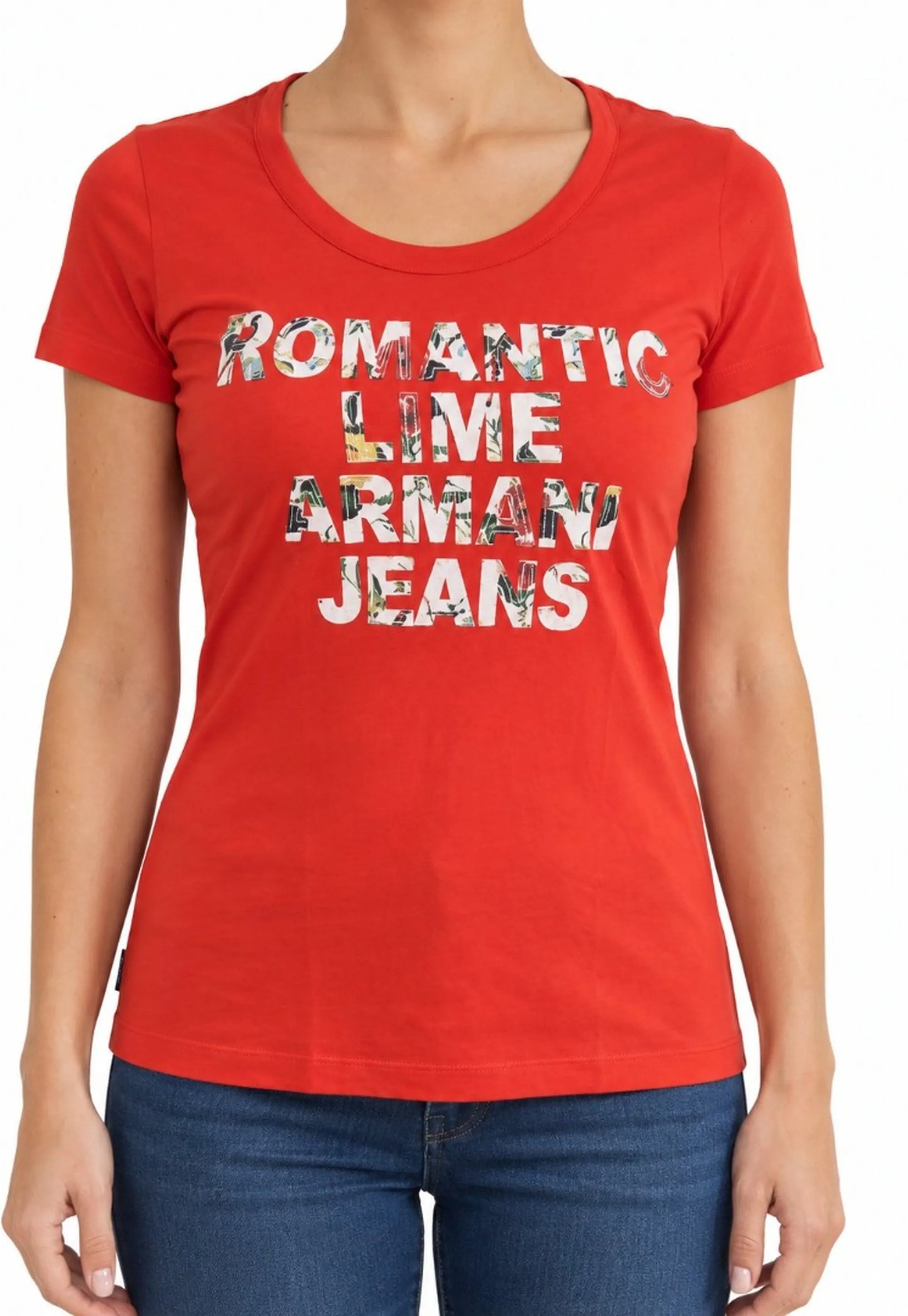 Armani Jeans B'T-Shirt' Red A5H47Le 198322