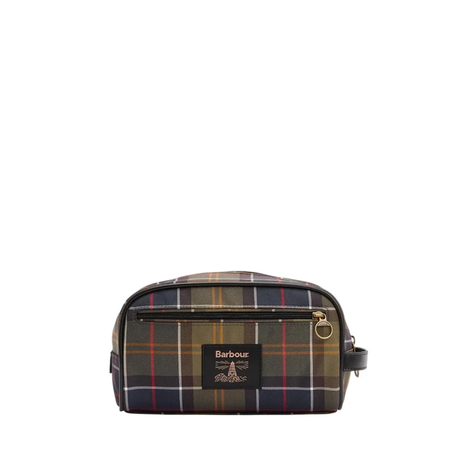 Barbour Beauty Case Tartan Verde Mac0396 187814