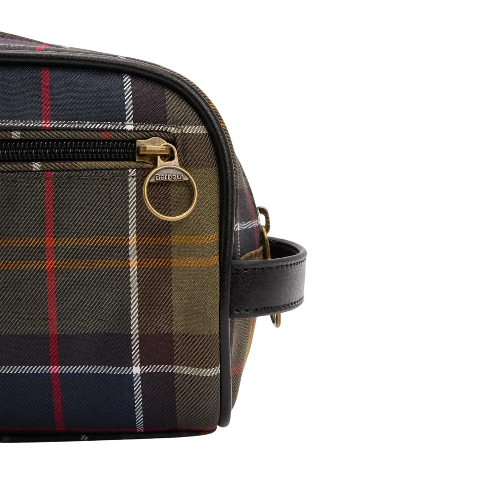 Barbour Beauty Case Tartan Verde Mac0396 187818