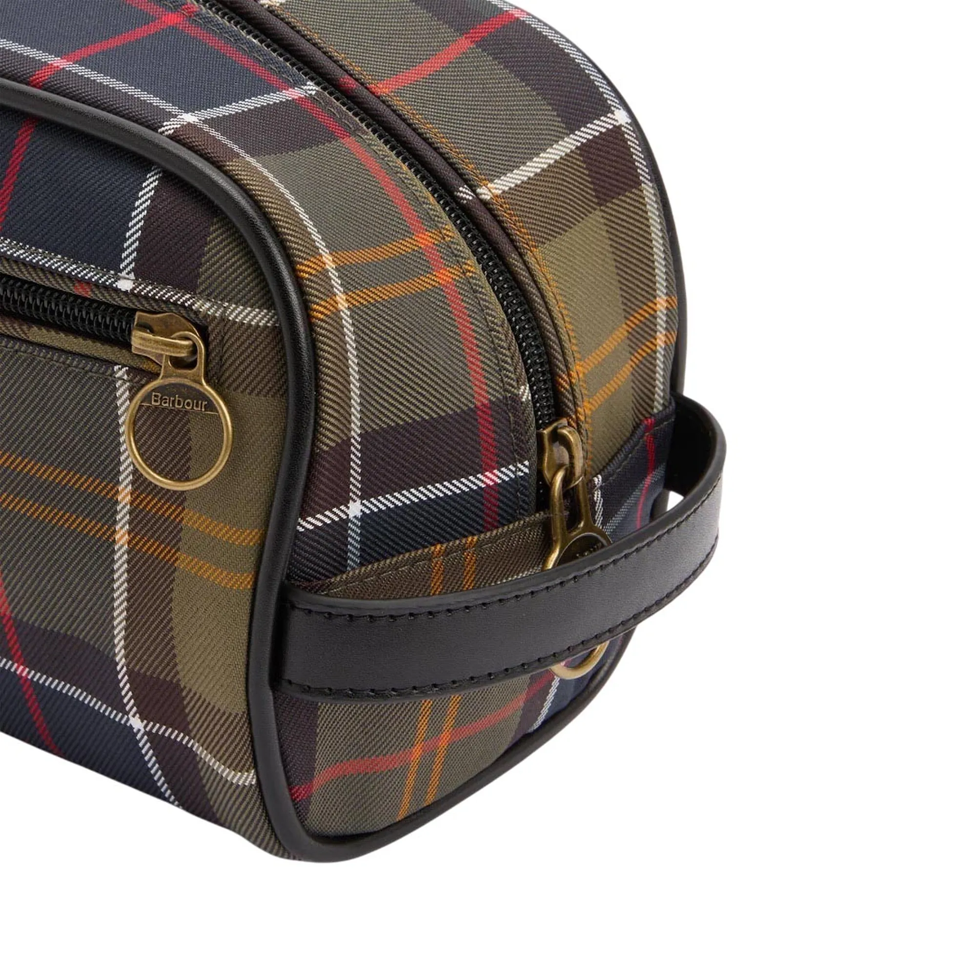 Barbour Beauty Case Tartan Verde Mac0396 187819