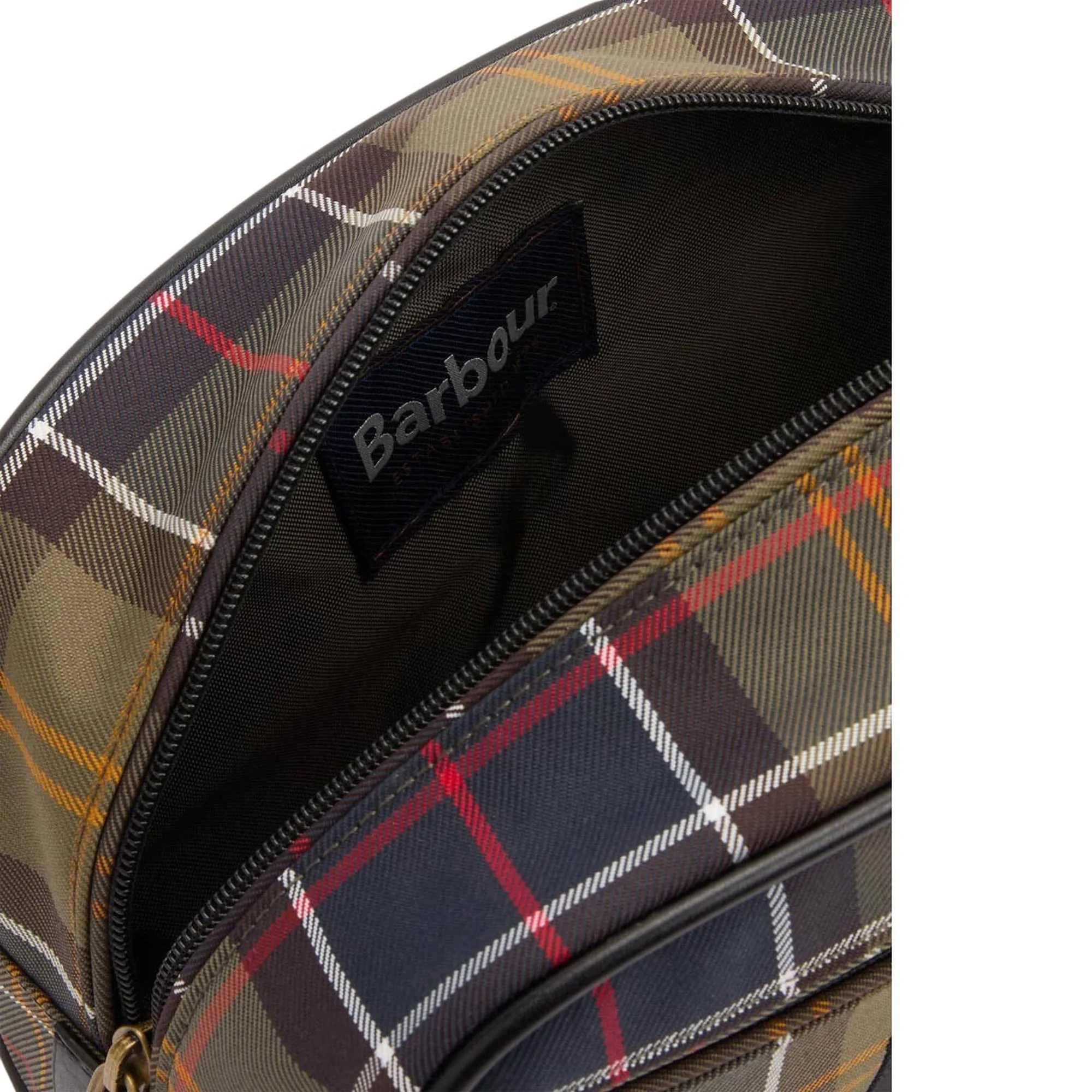 Barbour Beauty Case Tartan Verde Mac0396 187820
