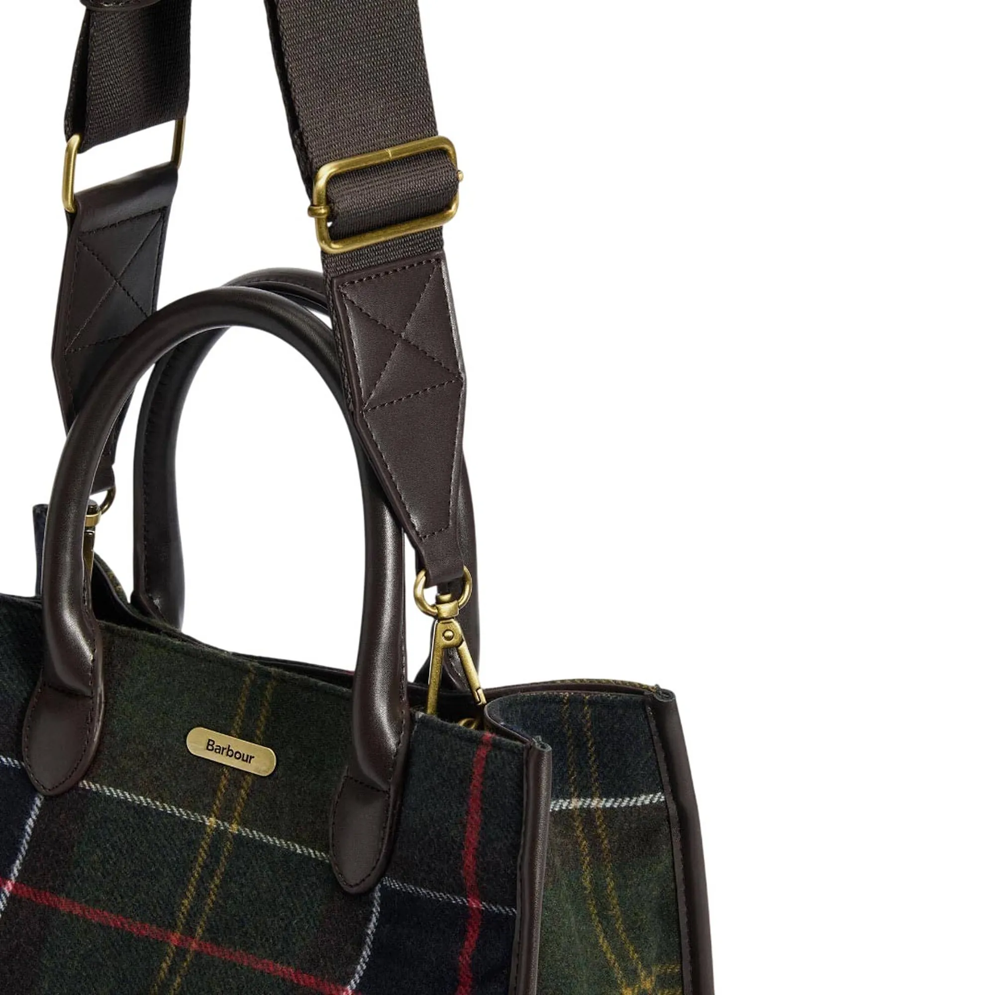 Barbour Borsa Barrhill Tartan Olive Lba0423 187622