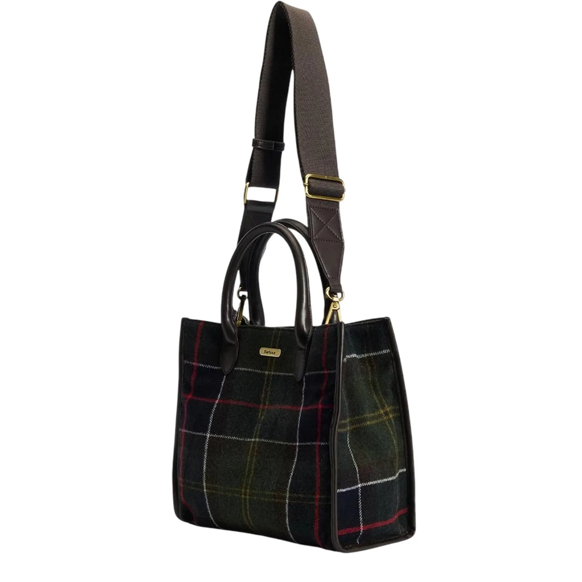 Barbour Borsa Barrhill Tartan Olive Lba0423 187629