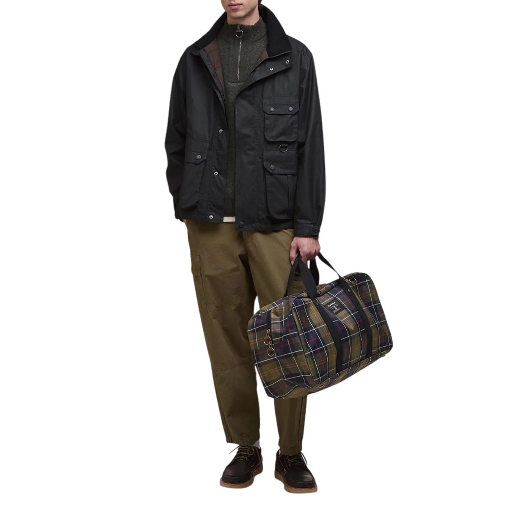 Barbour Borsone Torridon Tartan Verde Uba0531 187813