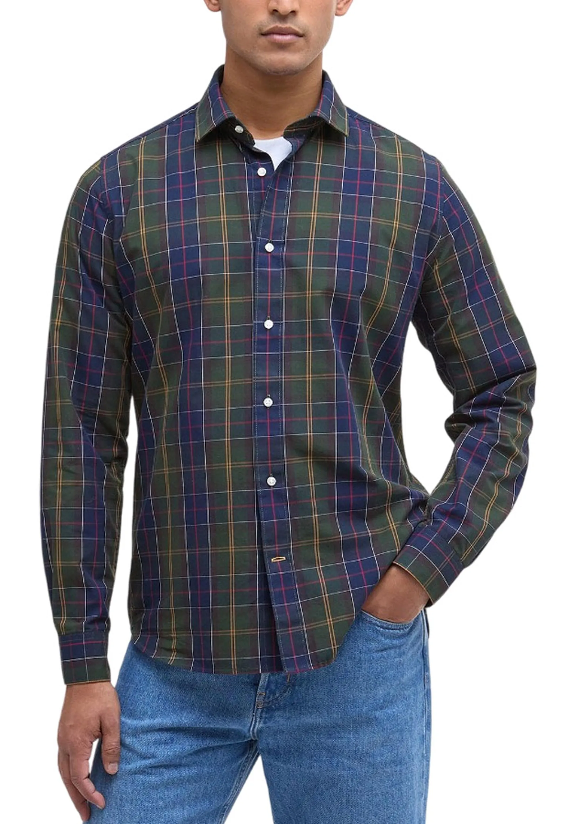 Barbour B'Kenton Shirt' Tartan Msh5689 158466