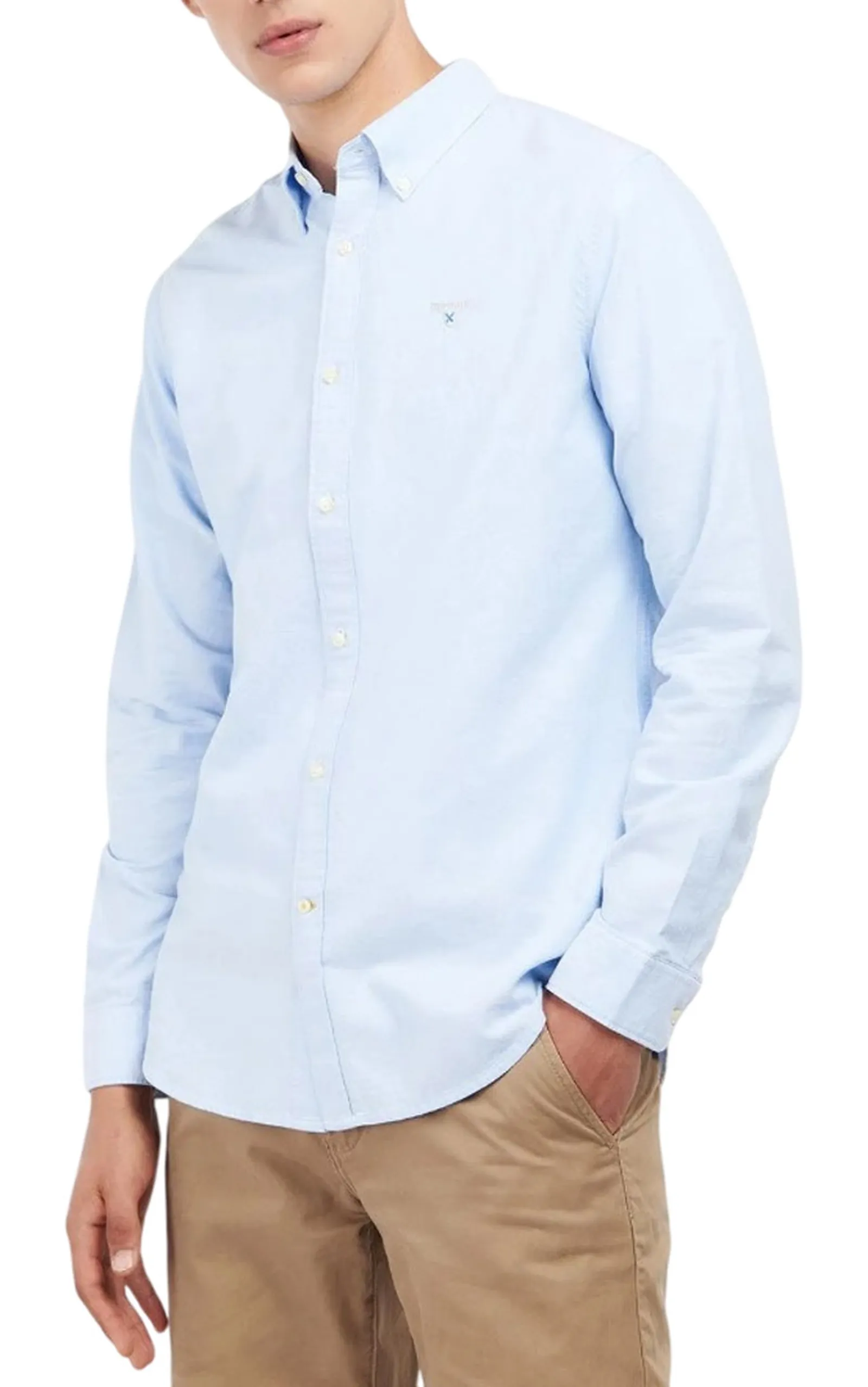 Barbour Camicia Sartoriale Oxford Azzurro Msh5301 142536