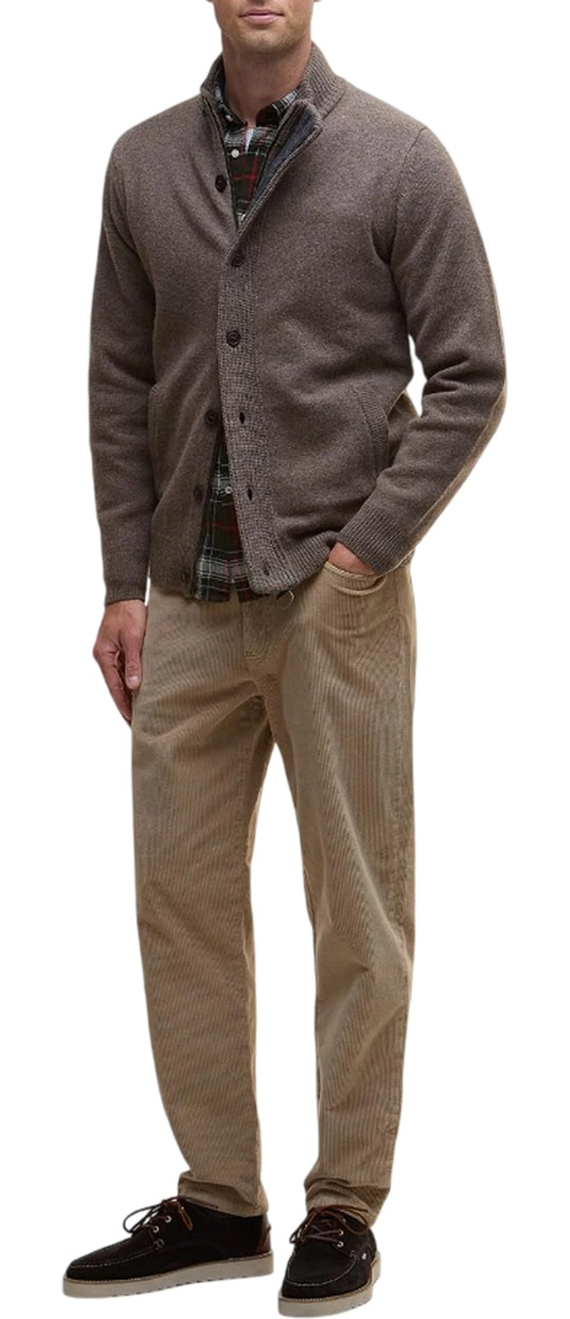 Barbour B'Cardigan ' Hazelnut Mkn0731 160557