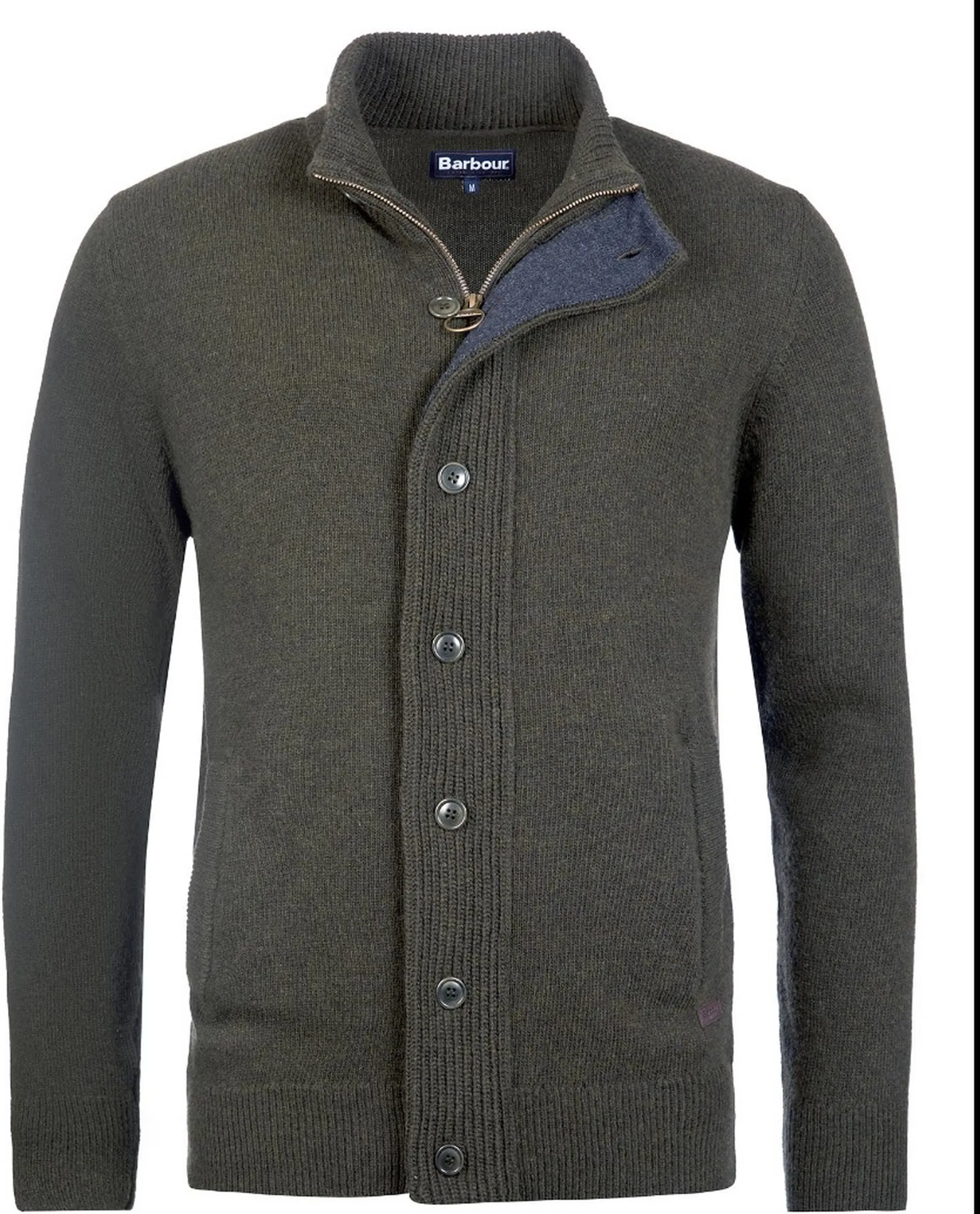 Barbour Cardigan Seaweed Mkn0731 195926