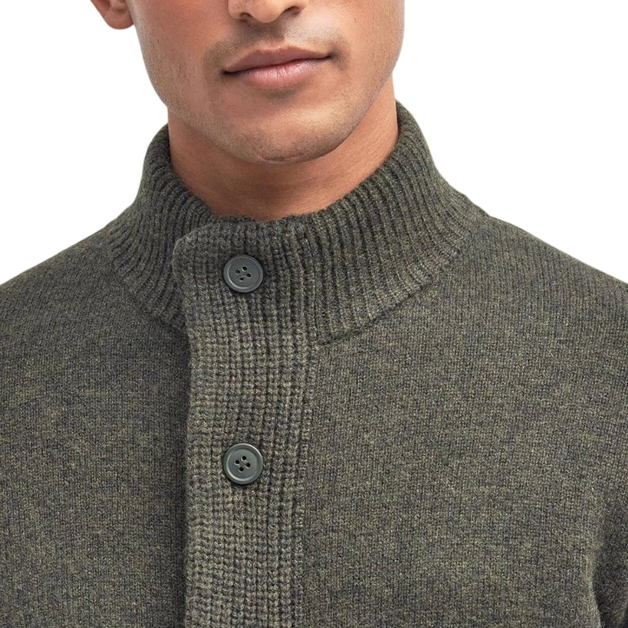 Barbour Cardigan Seaweed Mkn0731 196127