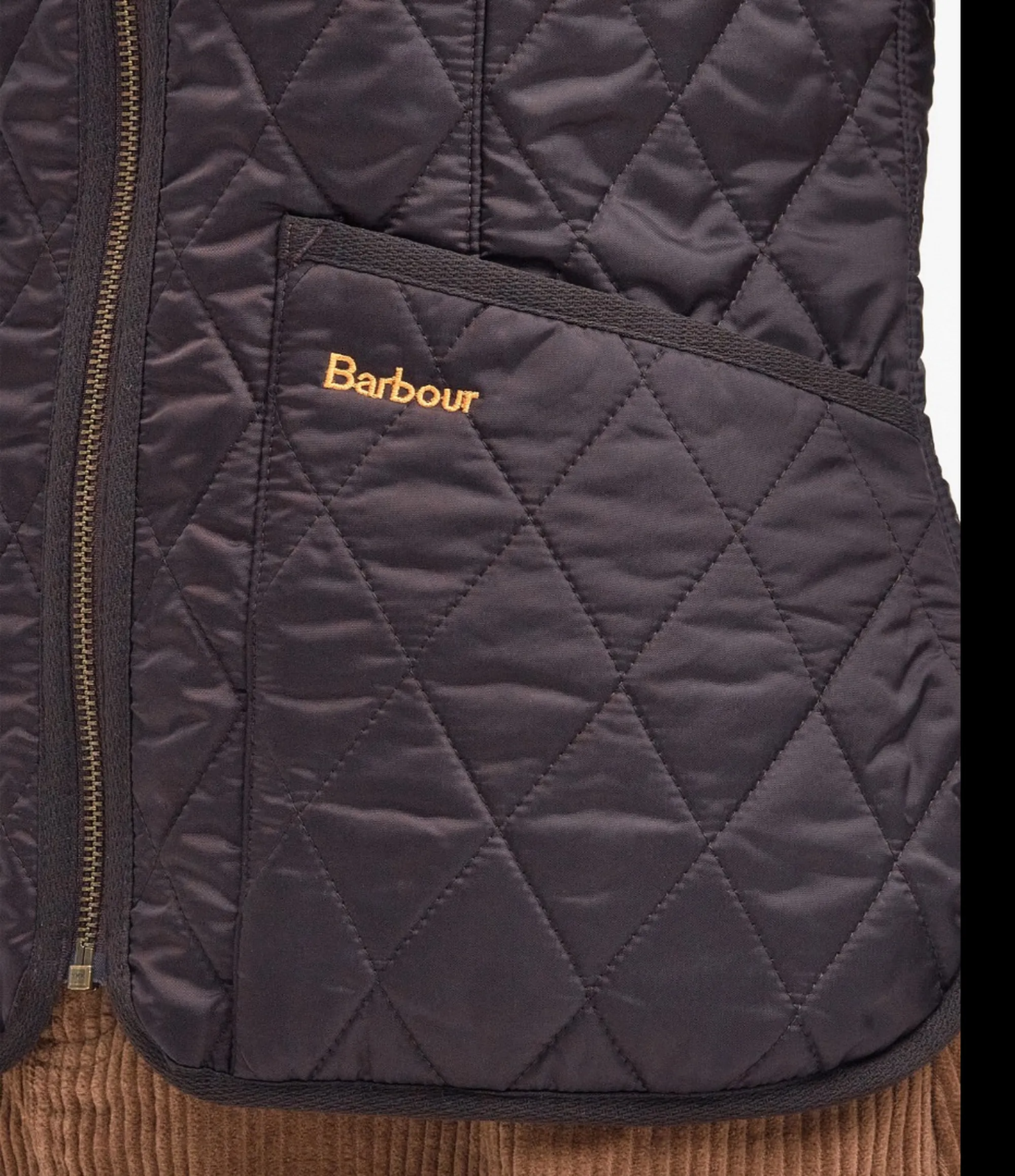 Barbour B'Gilet Betty' Brown Lli0003 158349