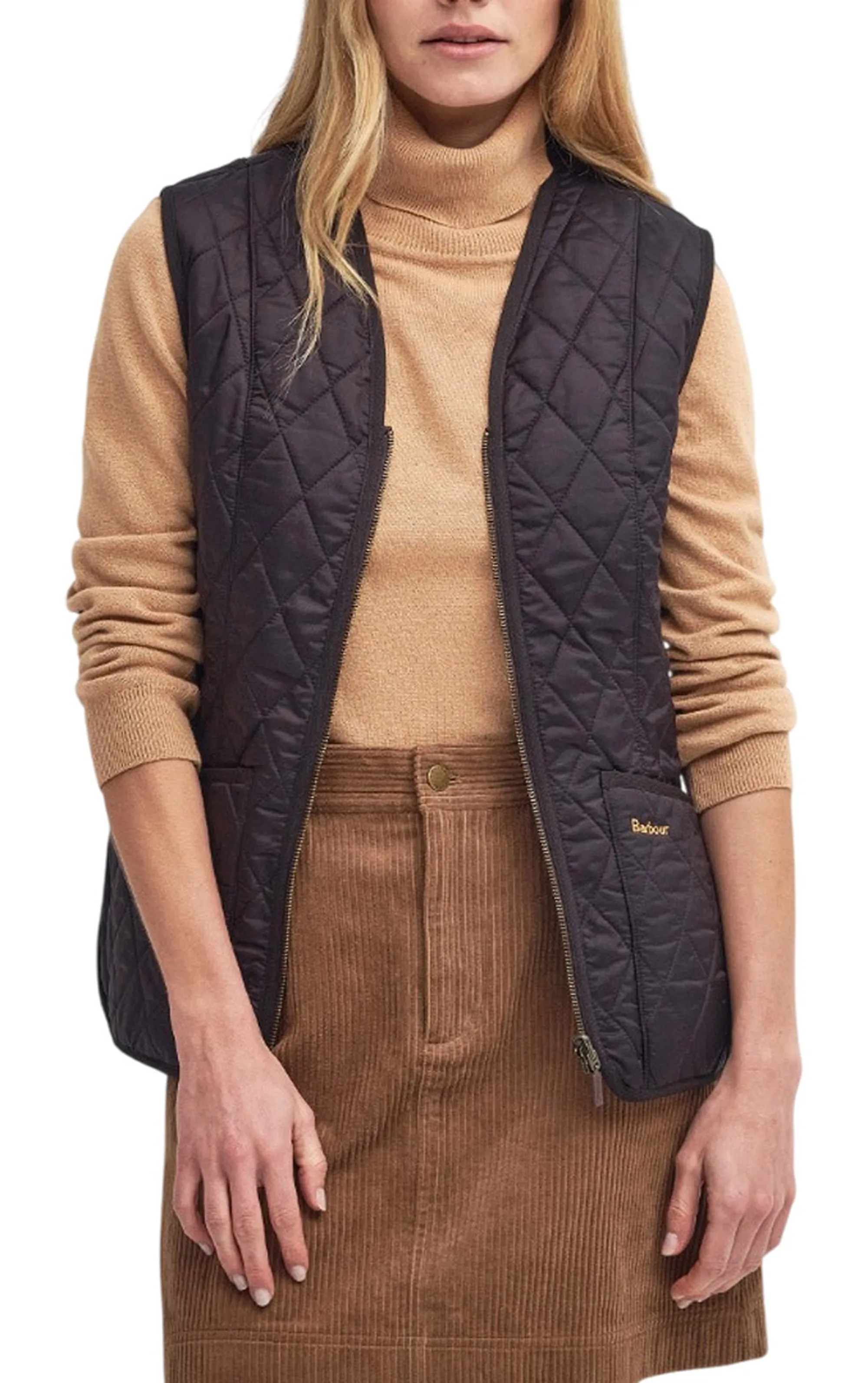 Barbour B'Gilet Betty' Brown Lli0003 161163