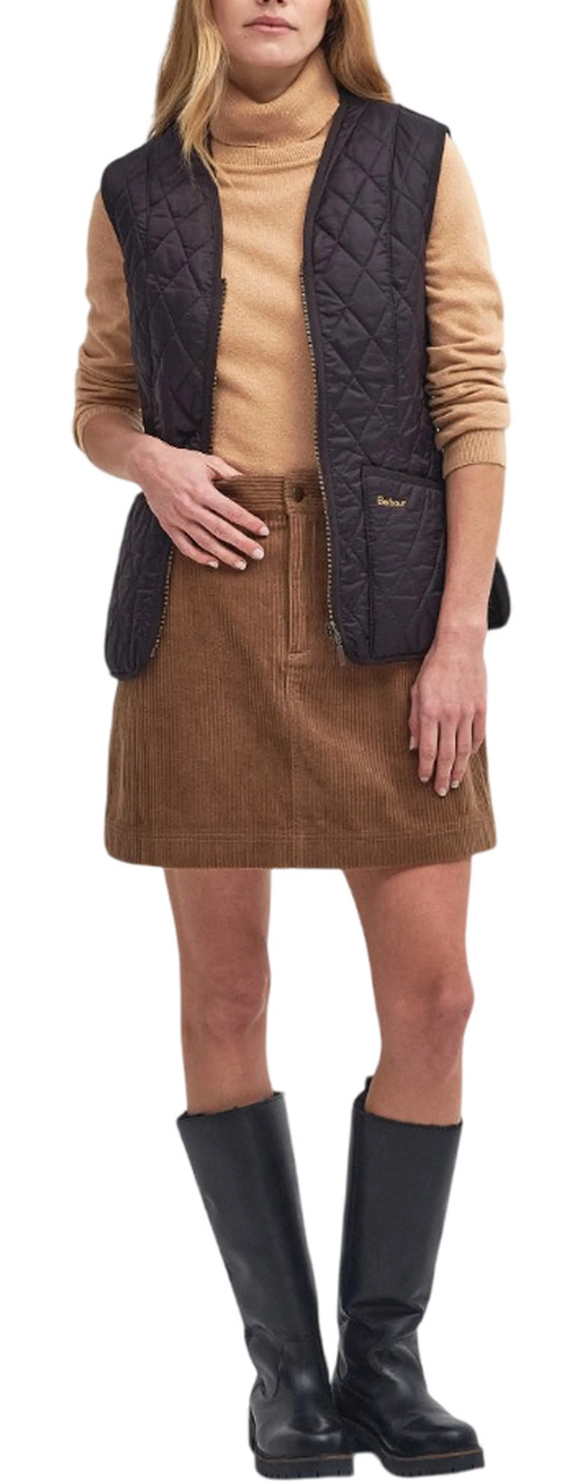 Barbour B'Gilet Betty' Brown Lli0003 161165