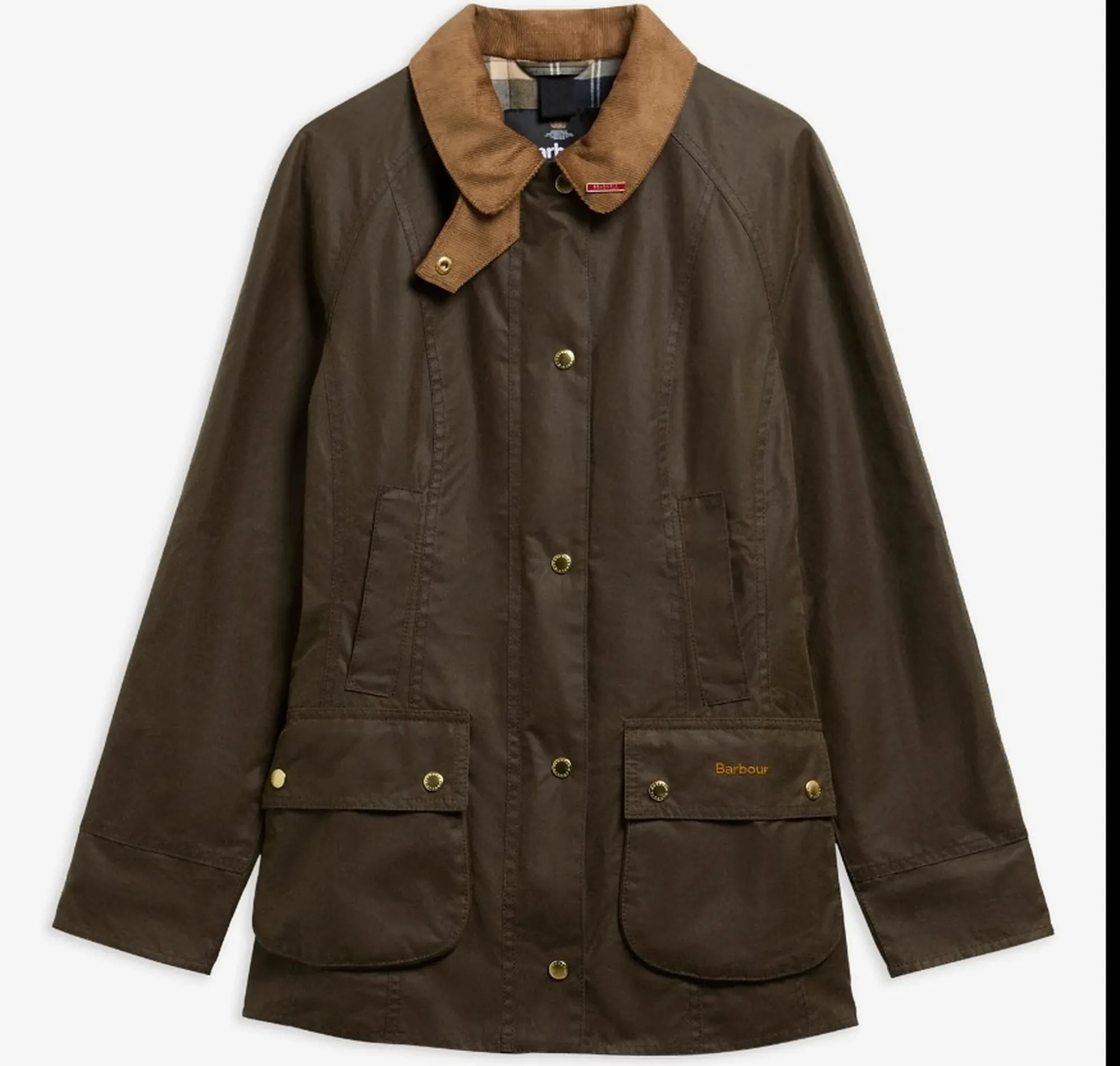 Barbour B'Beadnell Wax Jacket' Beech Lwx1596 195877