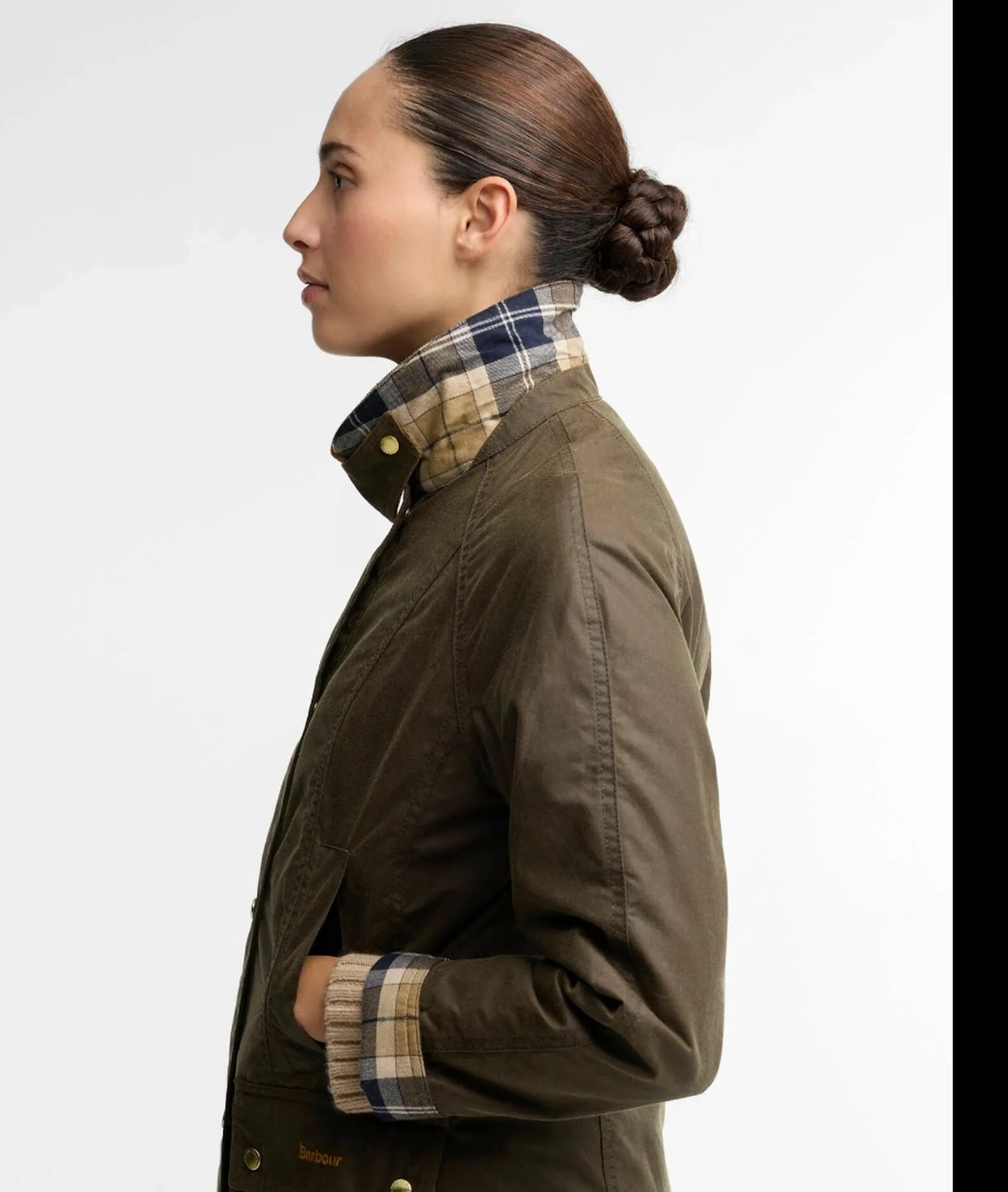 Barbour B'Beadnell Wax Jacket' Beech Lwx1596 195880