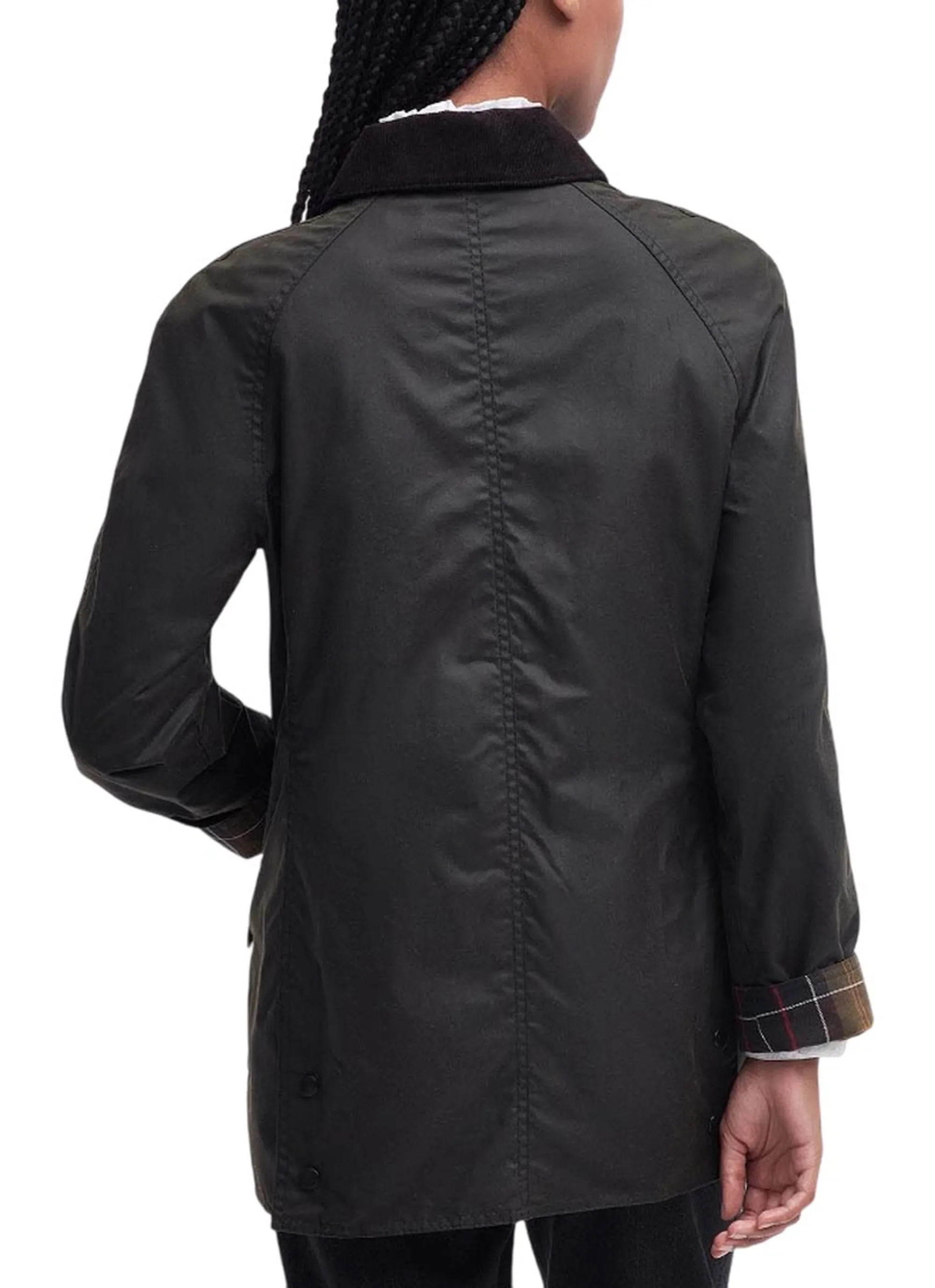 Barbour B'Beadnell Wax Jacket' Olive Lwx0668 160338