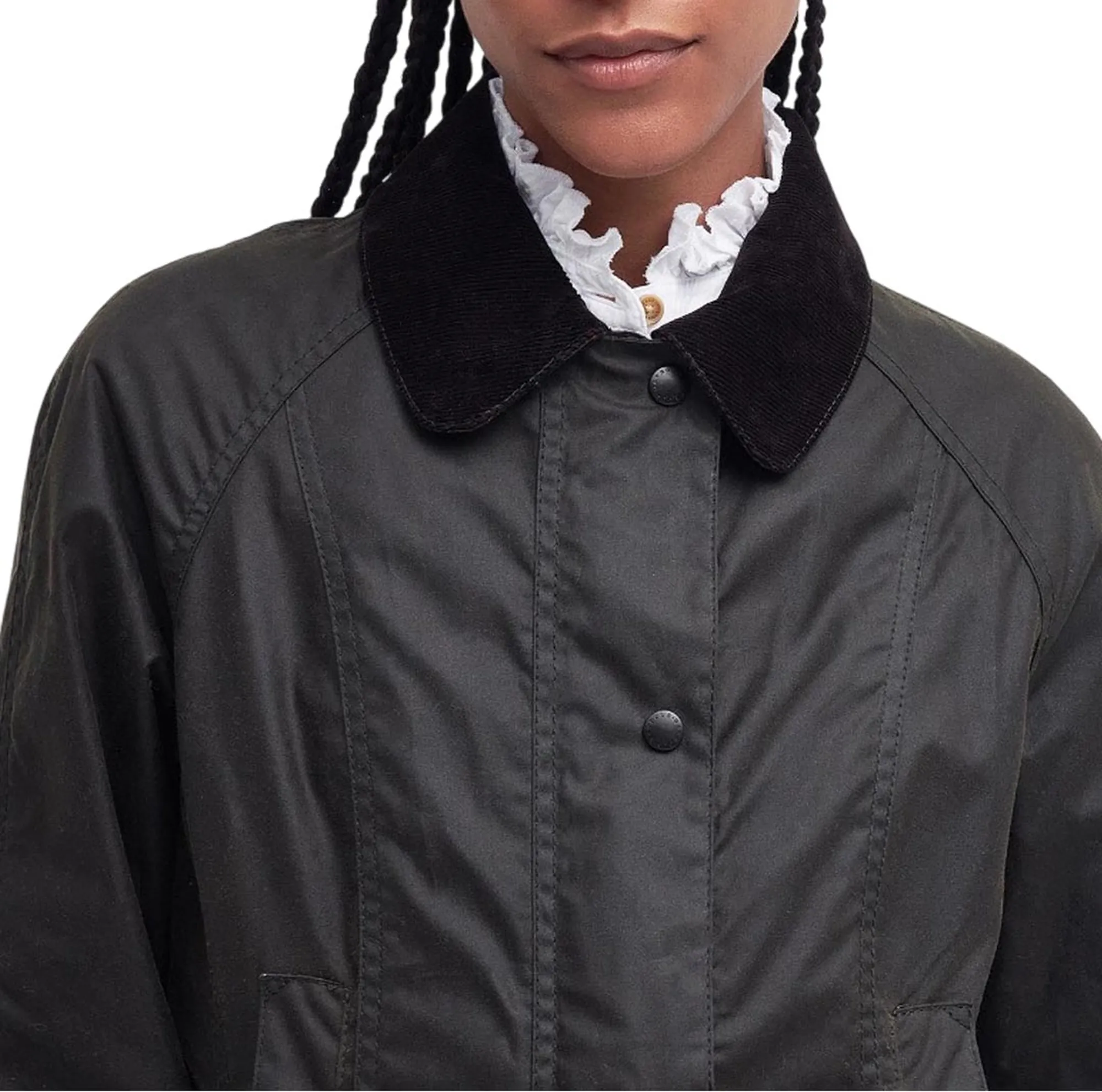 Barbour B'Beadnell Wax Jacket' Olive Lwx0668 160345