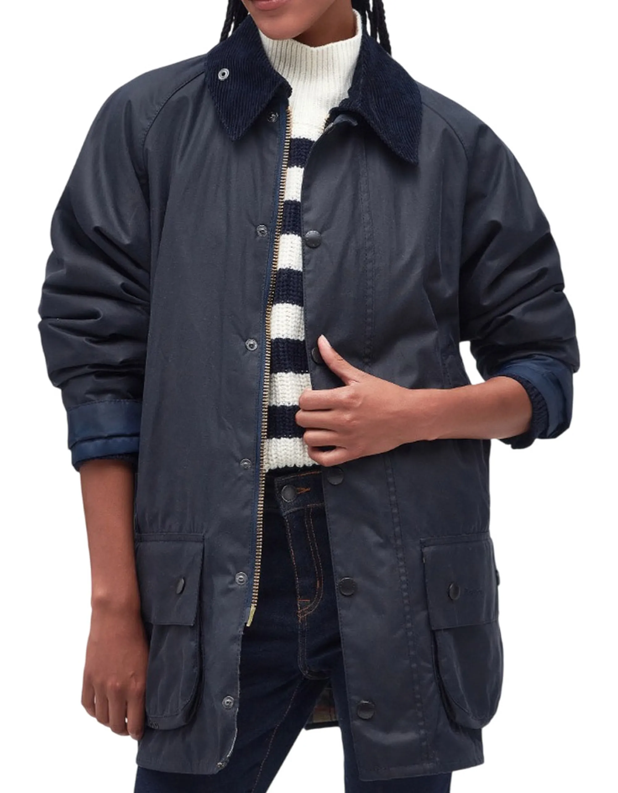 Barbour B'Beaufort Wax Jacket' Blu Mwx0017 160747