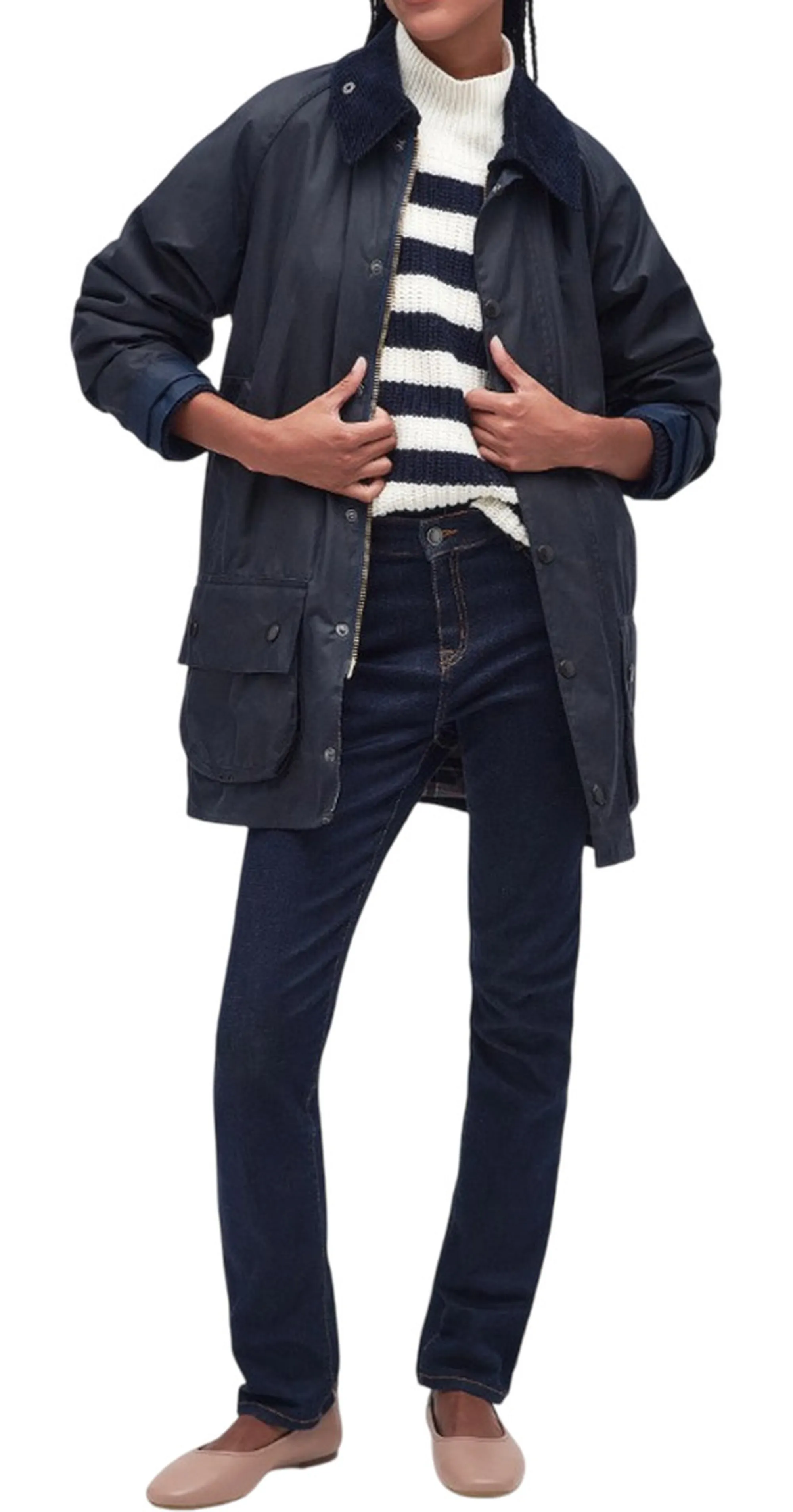 Barbour B'Beaufort Wax Jacket' Blu Mwx0017 160749