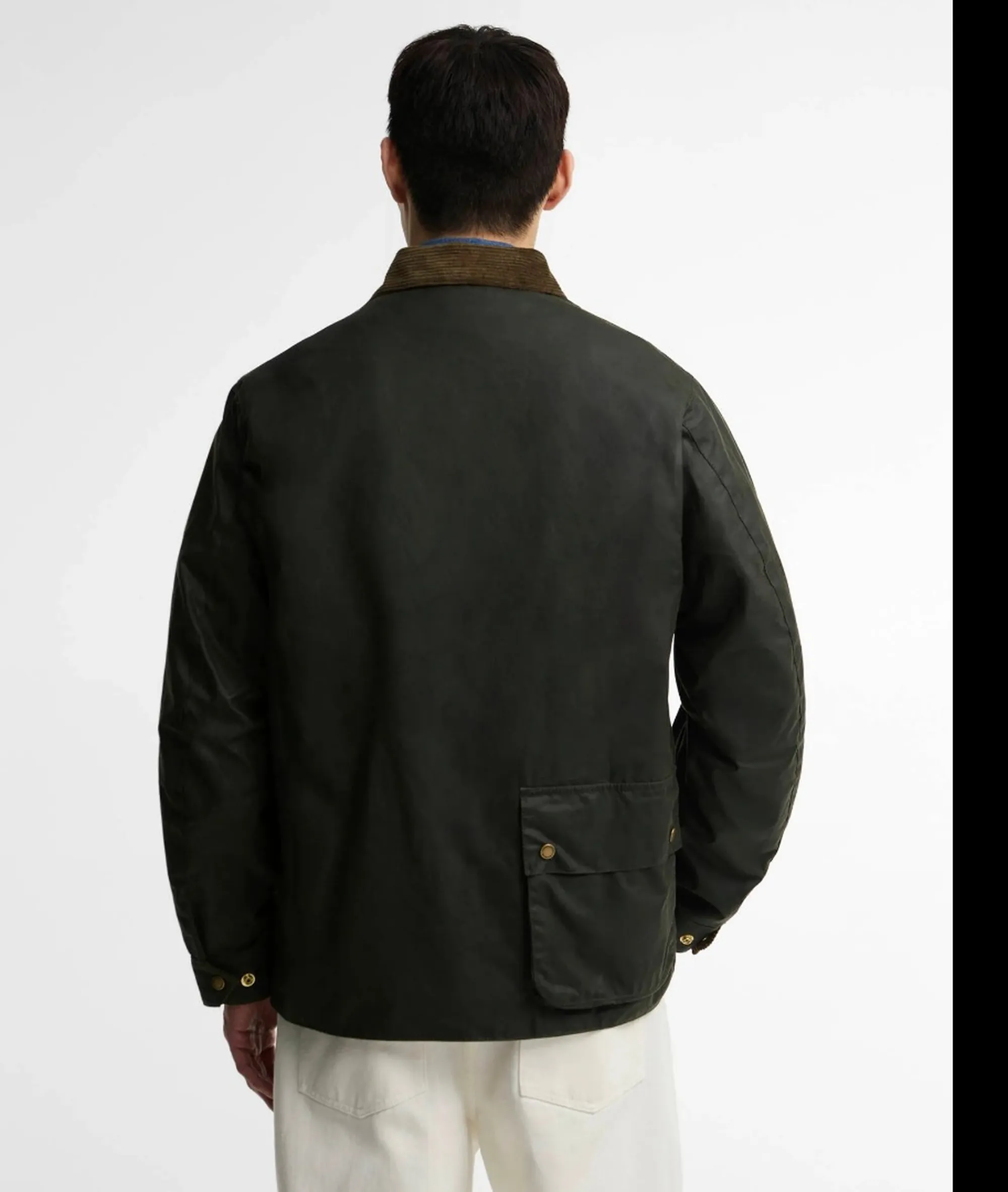 Barbour B'Brake Wax Jacket' Fern Mwx2598 195856