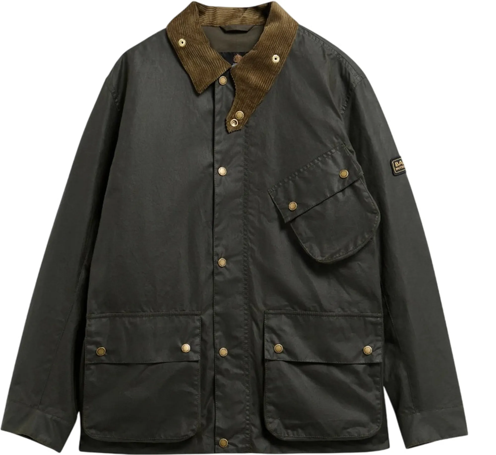 Barbour Giubbino Brake Wax Fern Mwx2598 196080