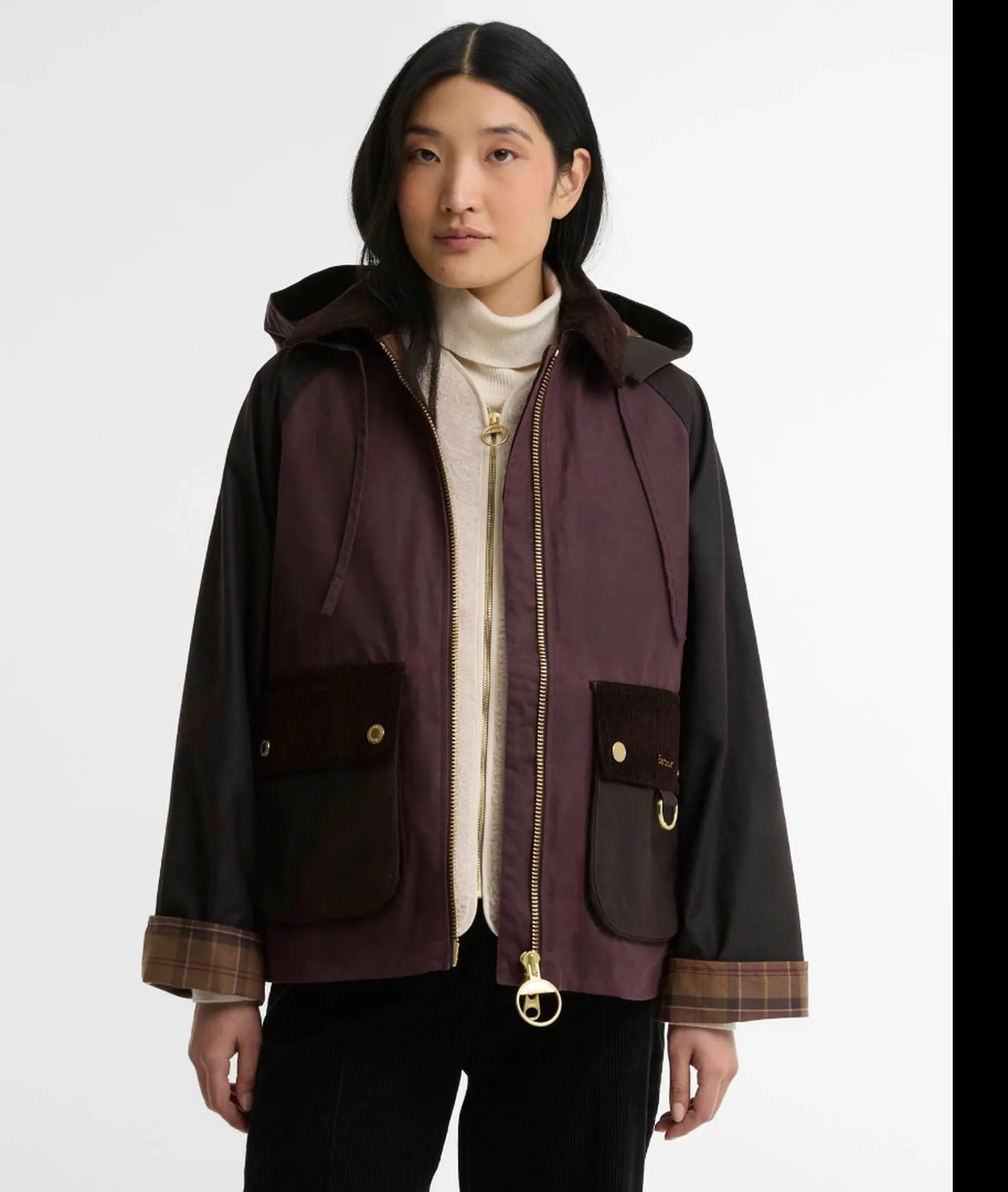 Barbour Giubbino Carville Wax Rustic Lwx1578 186797