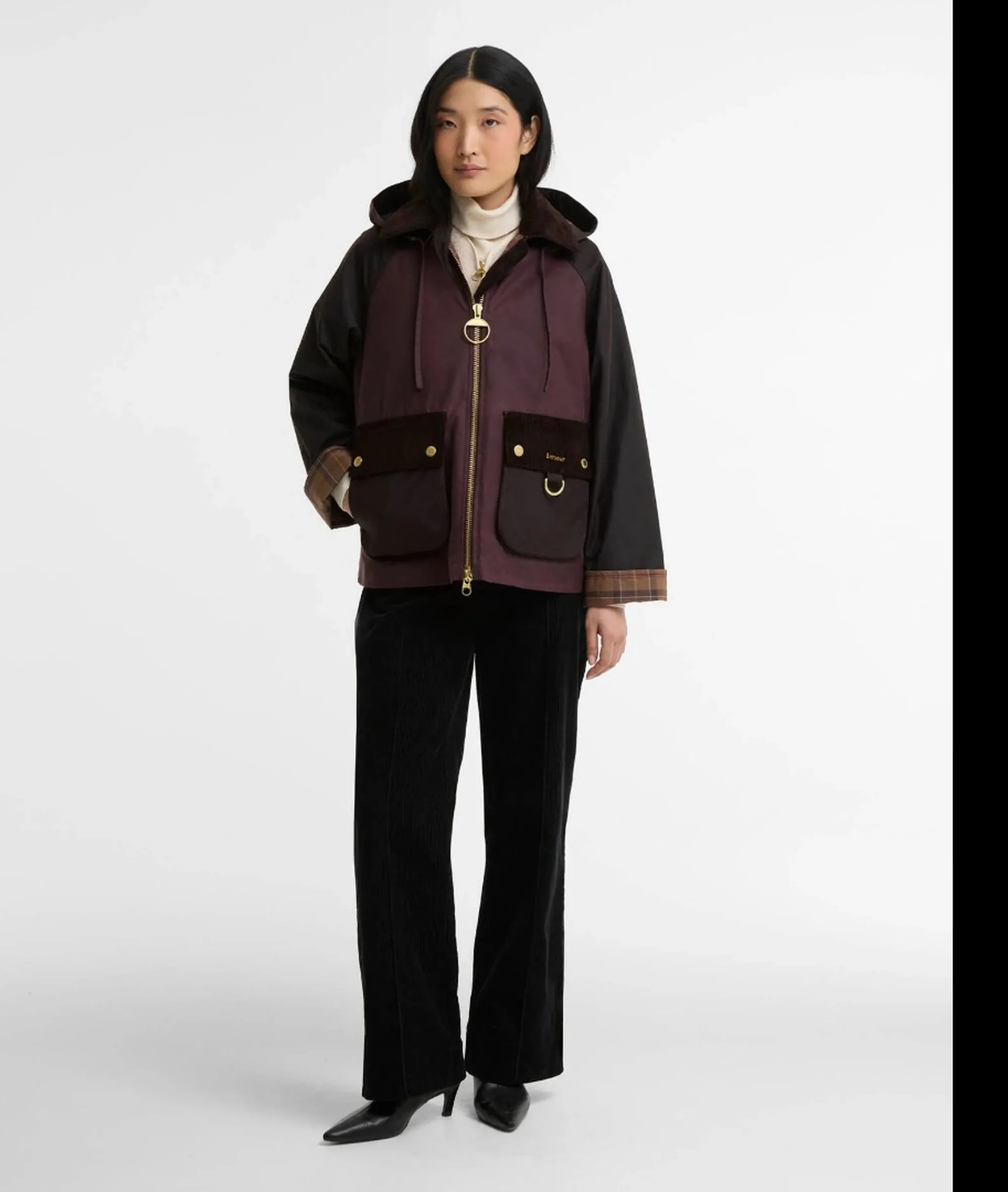 Barbour Giubbino Carville Wax Rustic Lwx1578 186798