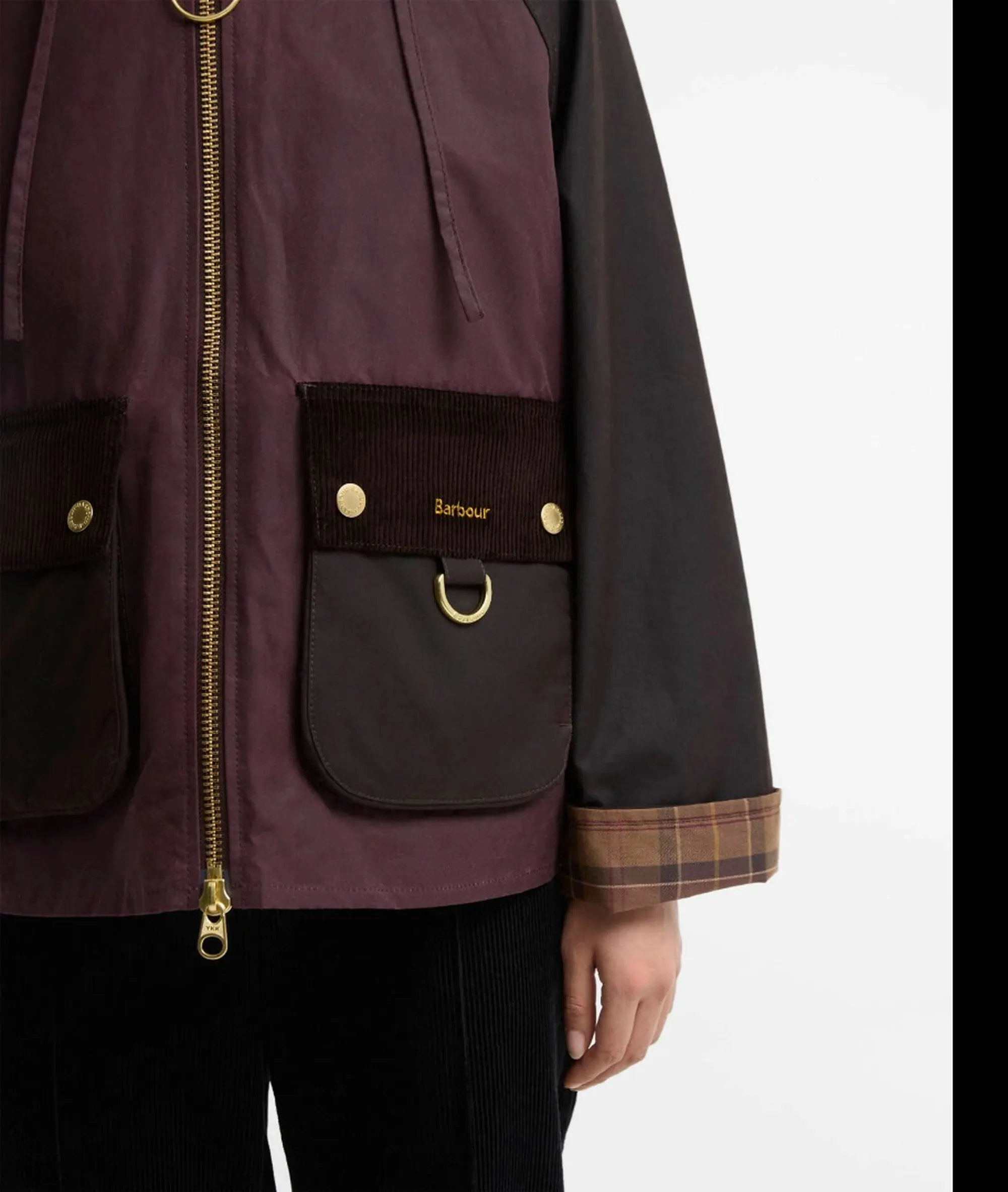 Barbour Giubbino Carville Wax Rustic Lwx1578 186800
