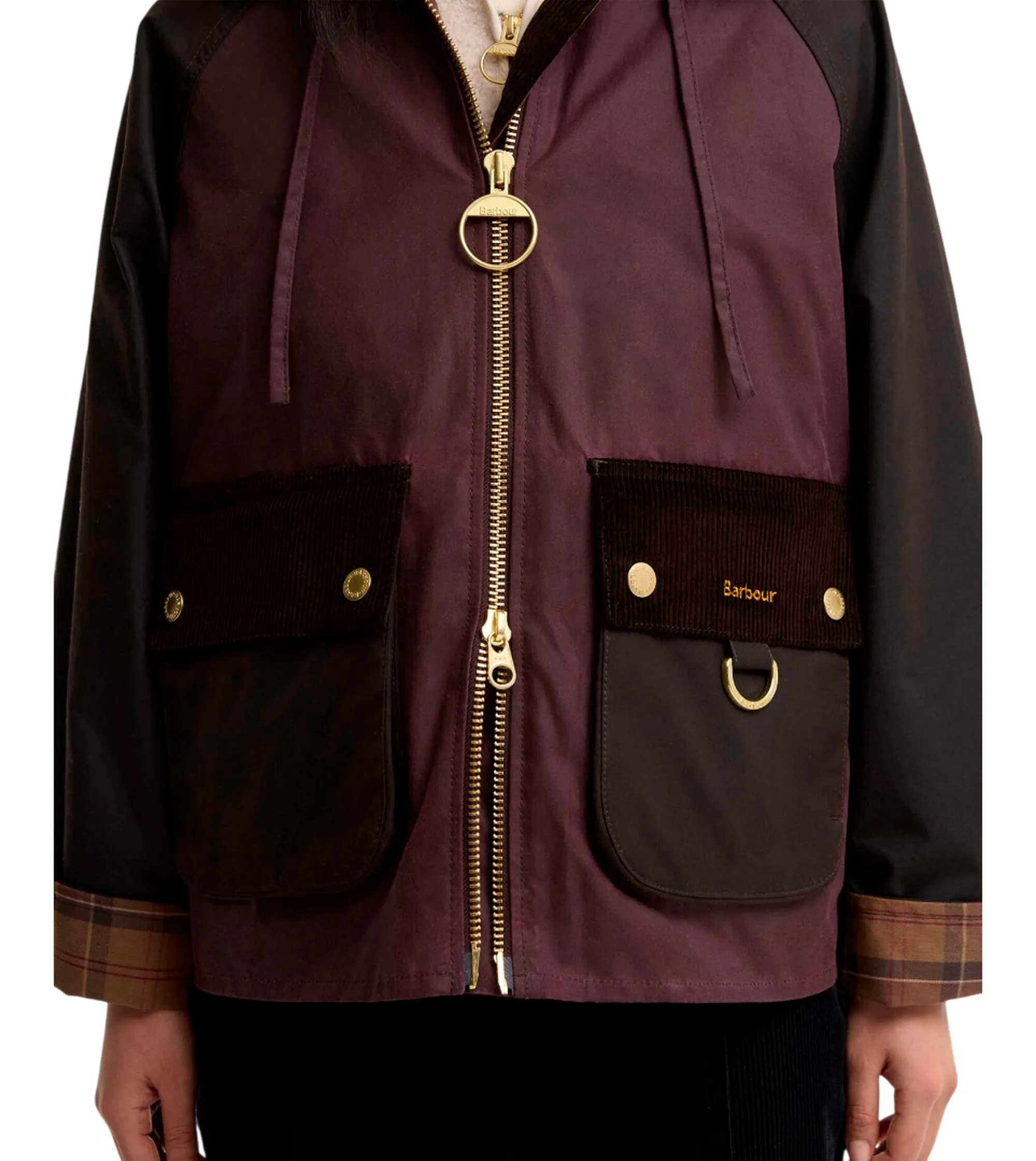 Barbour Giubbino Carville Wax Rustic Lwx1578 187598