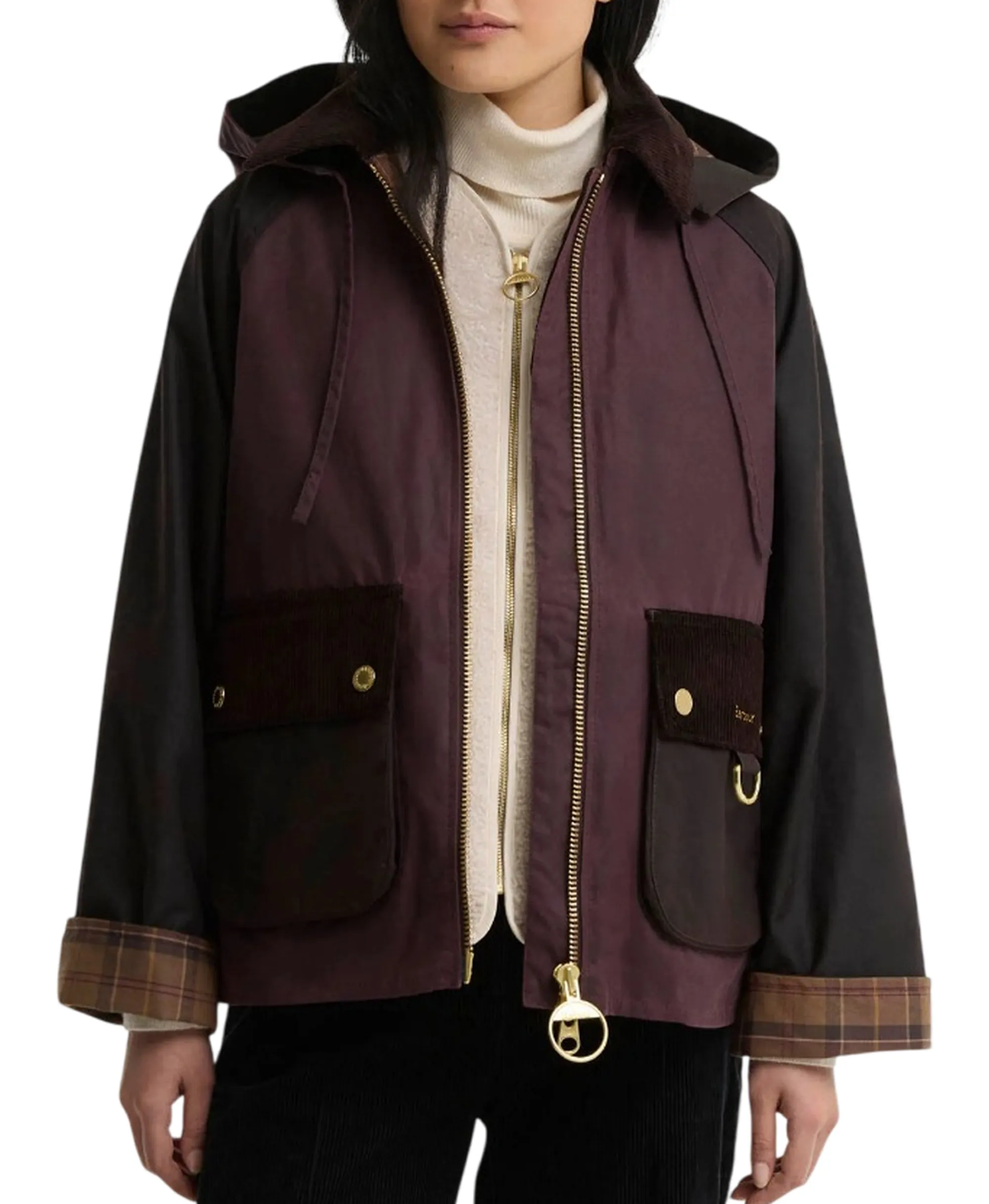 Barbour Giubbino Carville Wax Rustic Lwx1578 187599