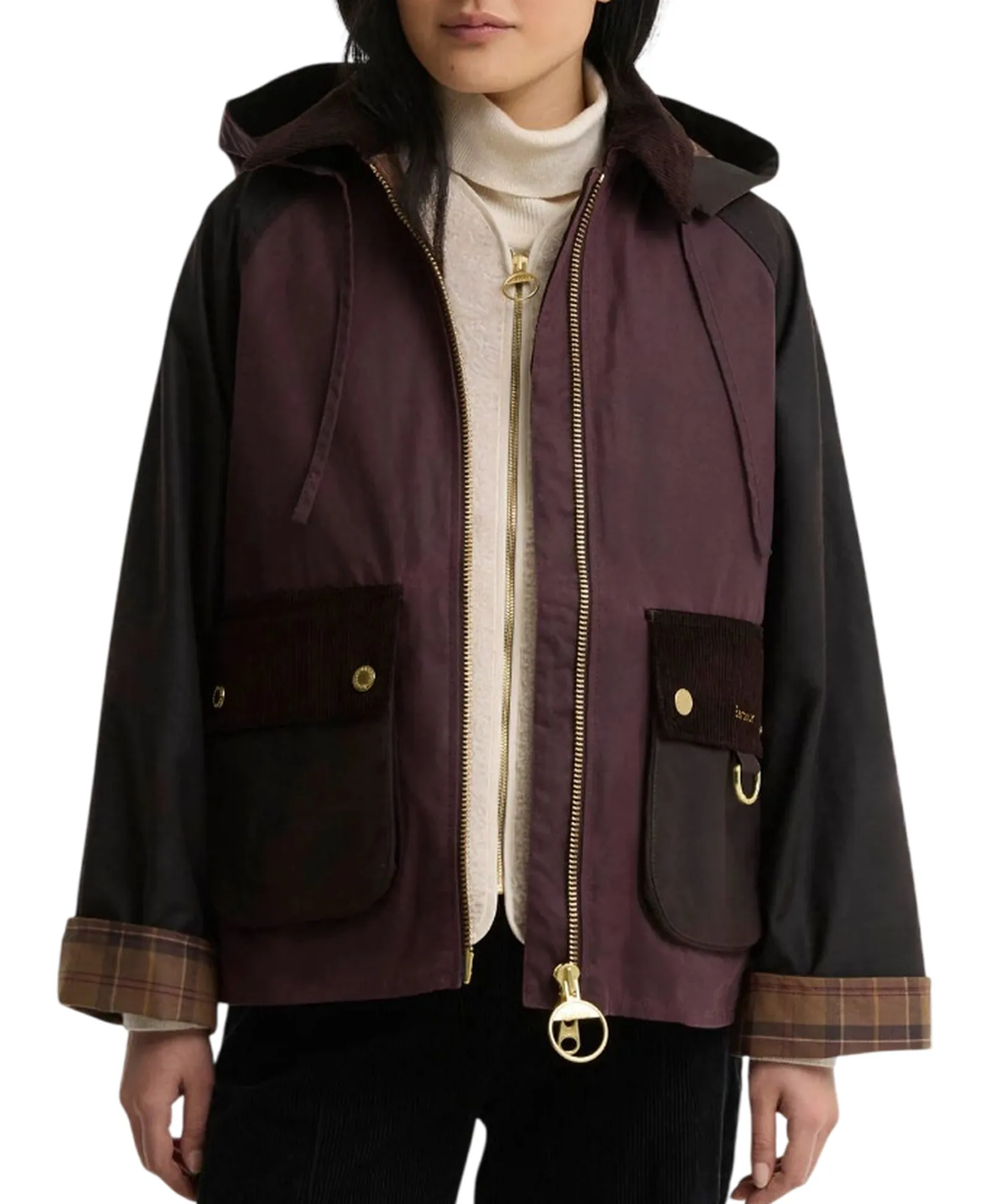 Barbour Giubbino Carville Wax Rustic Lwx1578 187599