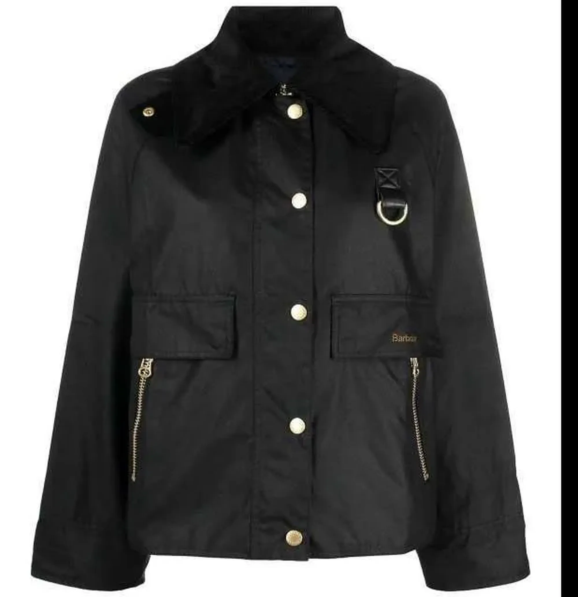 Barbour B'Catton Wax Jacket' Black Lwx1333 158365