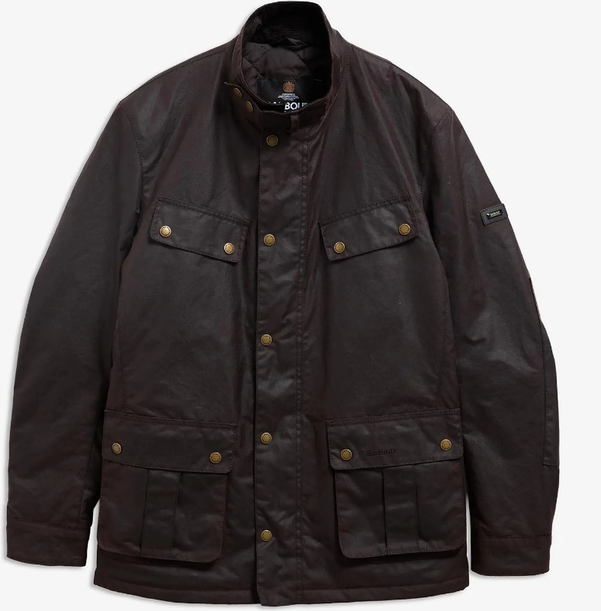 Barbour B'Duke Wax Jacket' Brown Mwx2140 195977