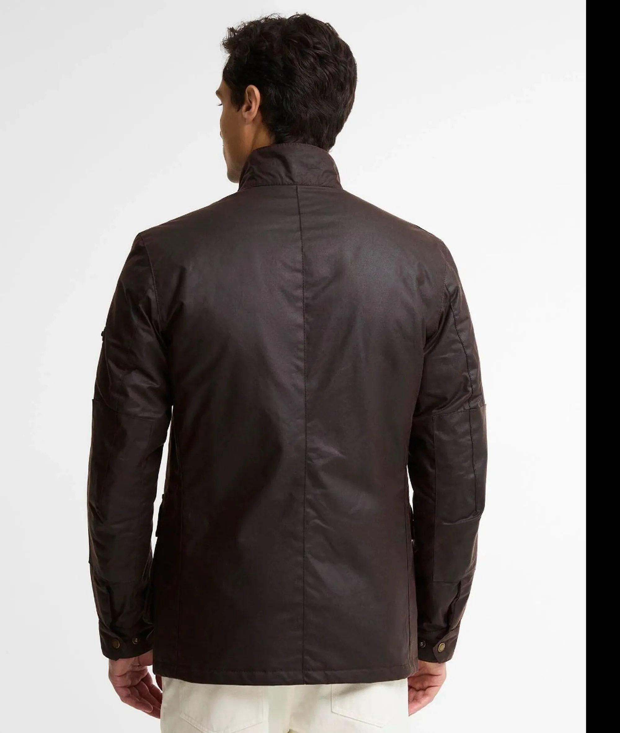 Barbour B'Duke Wax Jacket' Brown Mwx2140 195979