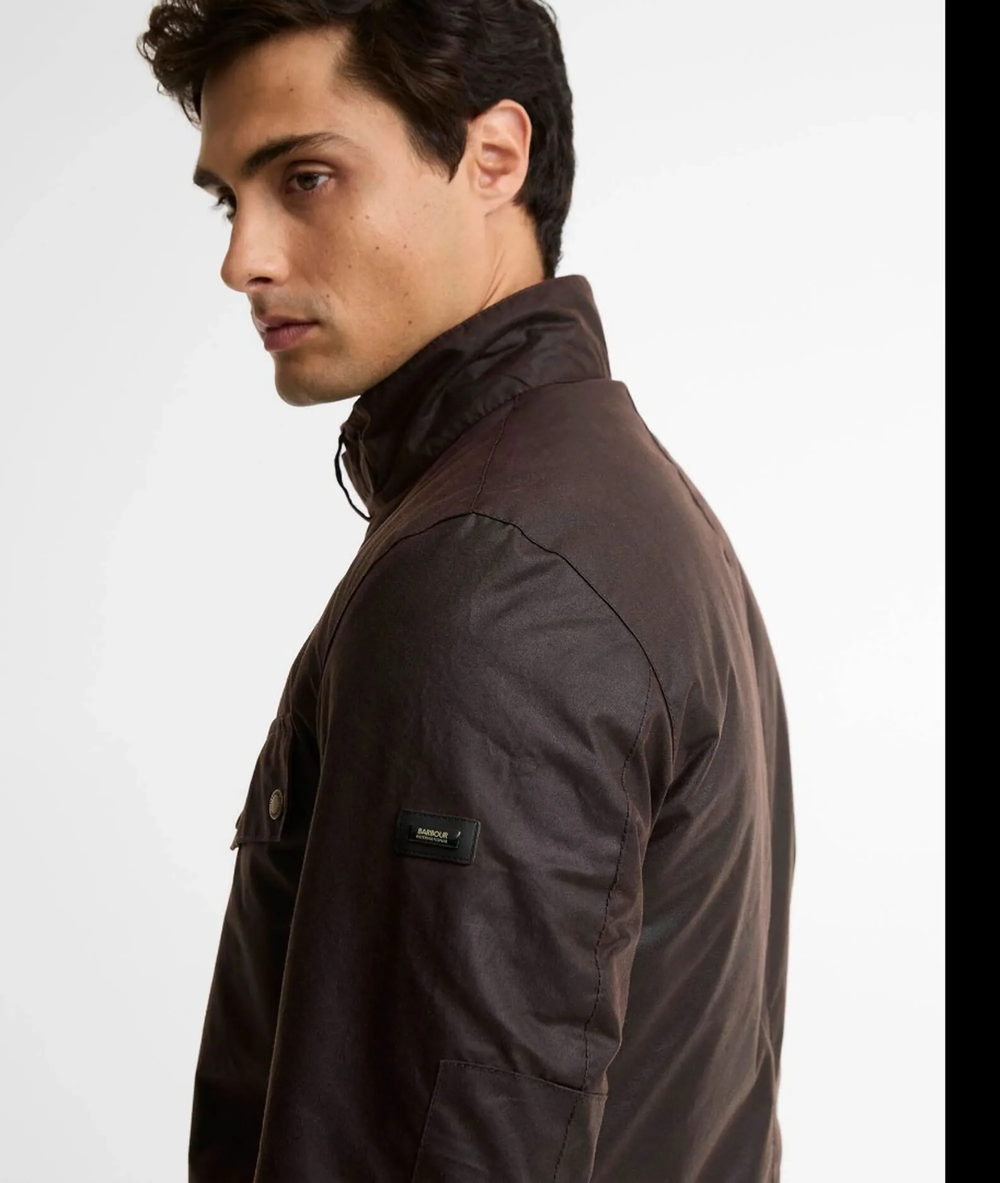 Barbour B'Duke Wax Jacket' Brown Mwx2140 195980