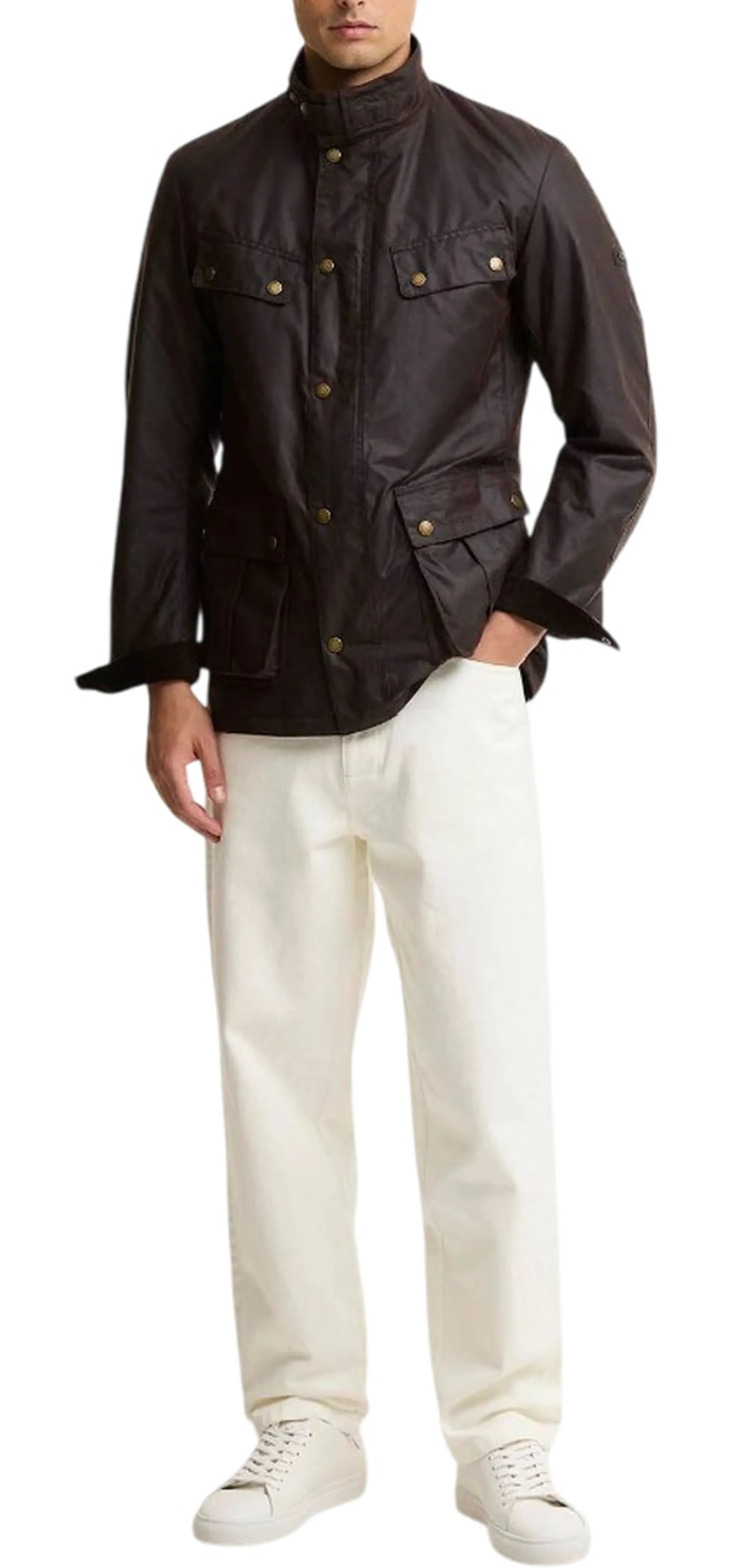 Barbour Giubbino Duke Wax Marrone Mwx2140 196070