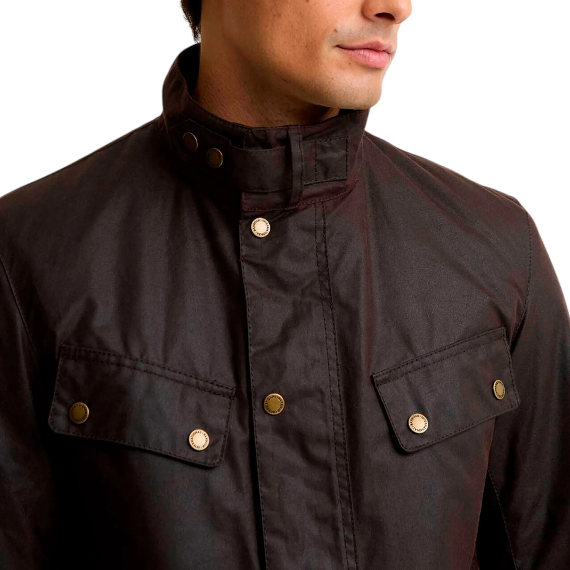 Barbour Giubbino Duke Wax Marrone Mwx2140 196072