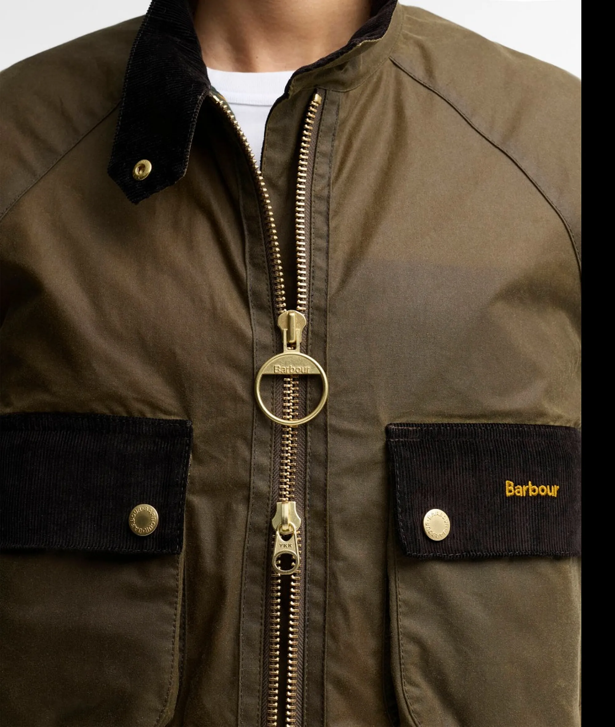 Barbour Giubbino Ivybridge Wax Faggio Lwx1574 186807